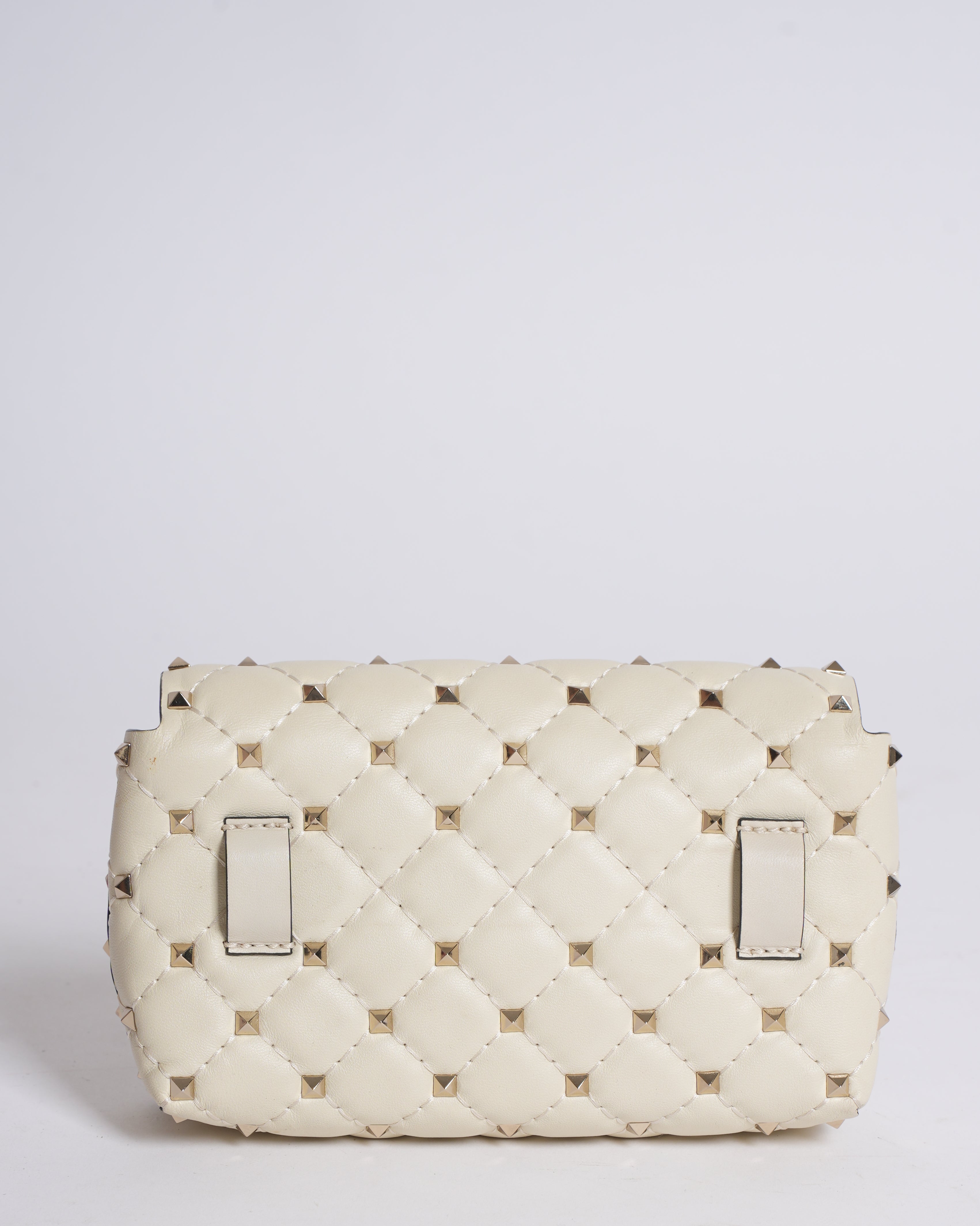 Valentino Stud Nappa Quilted Waist bag