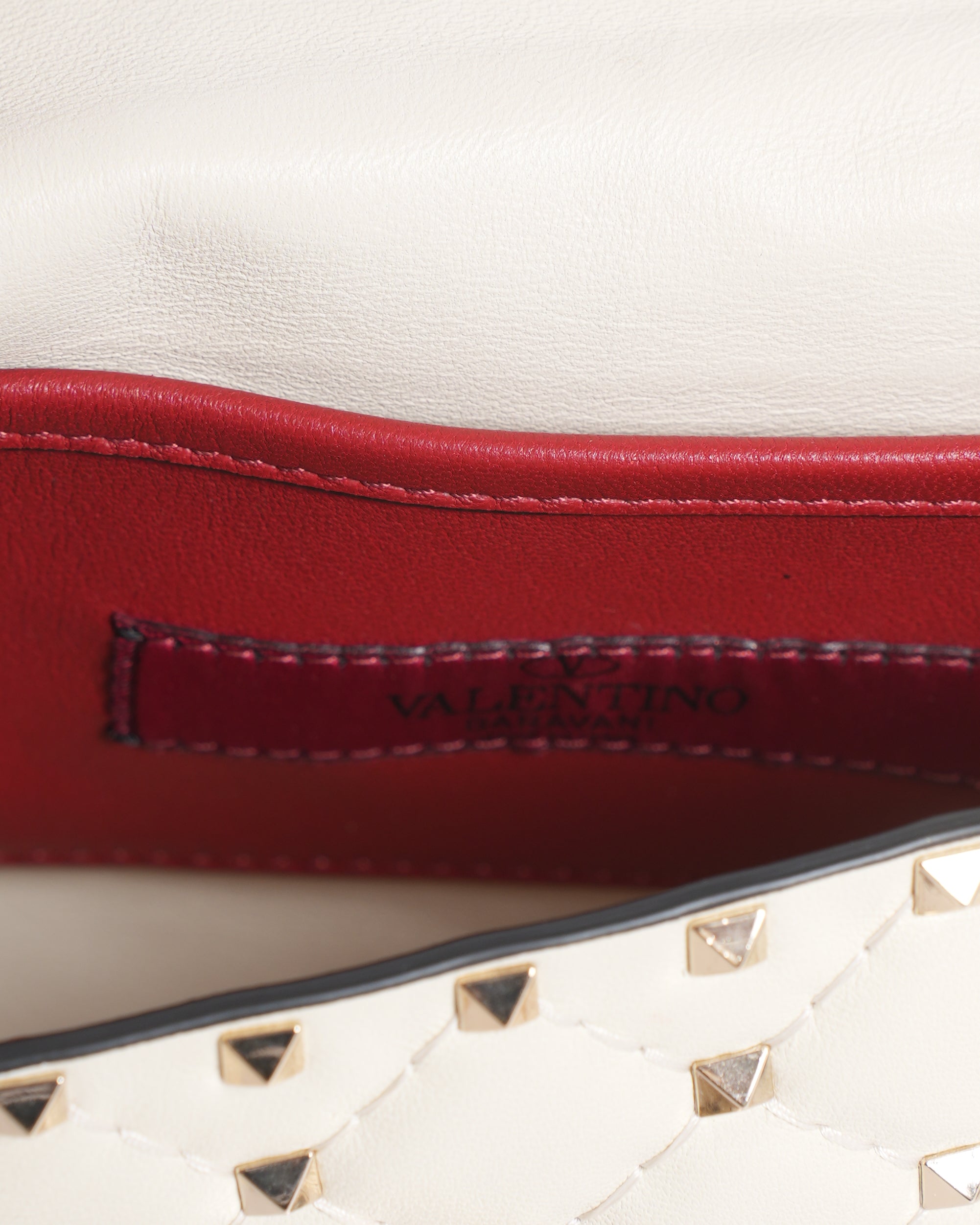 Valentino Stud Nappa Quilted Waist bag