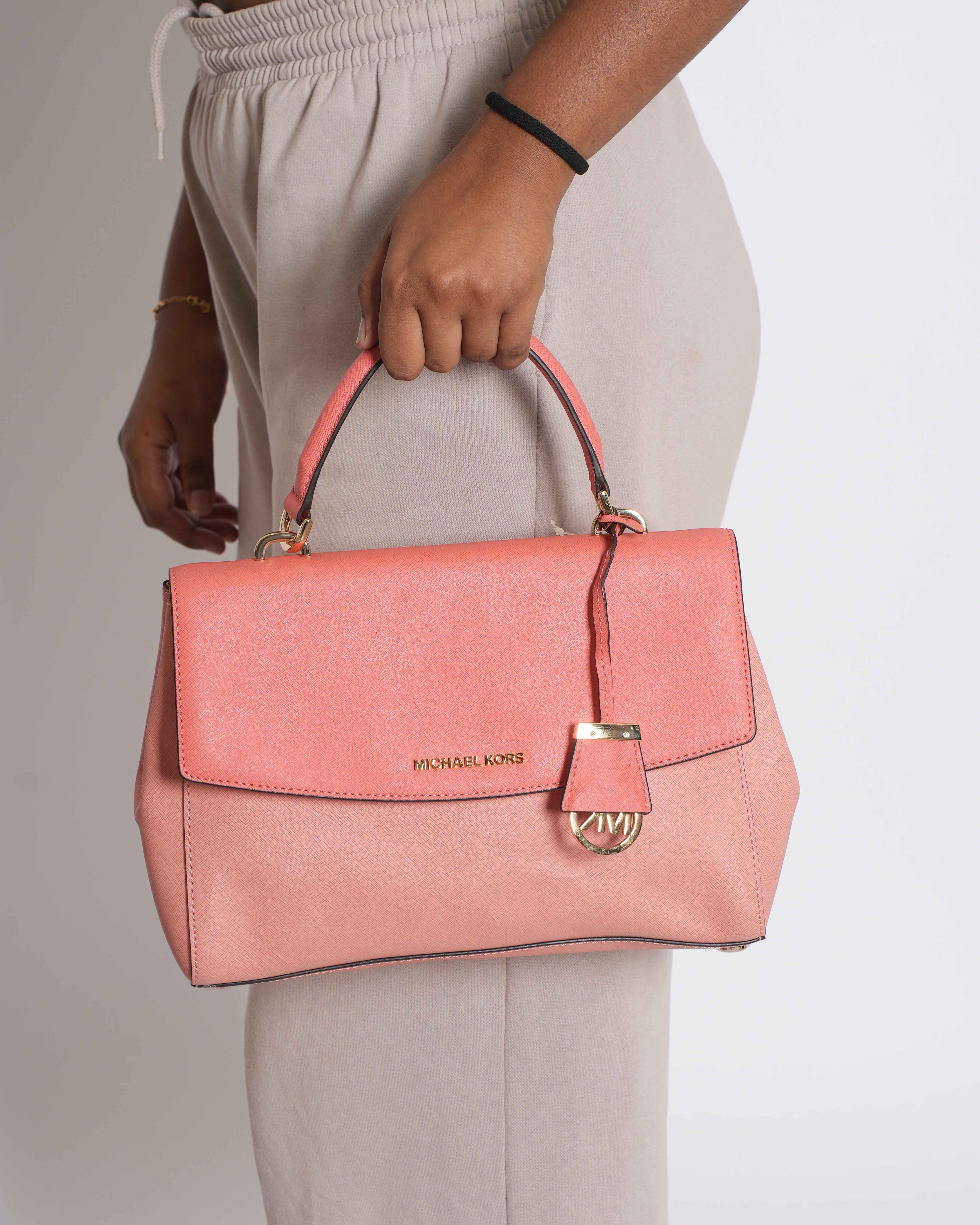 New Michael kors ava small saffiano leather crossbody bag