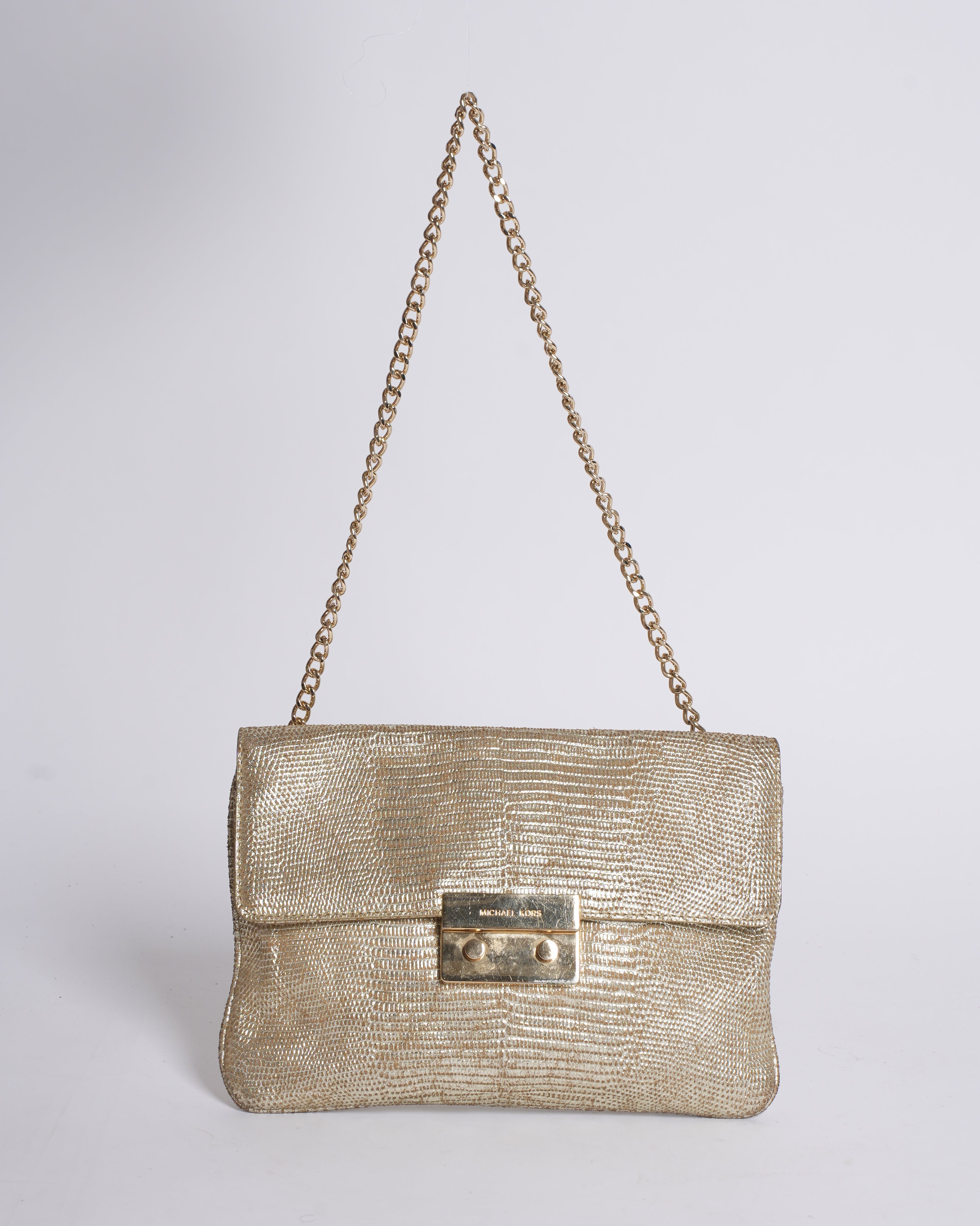 Michael kors gold Shoulder bag