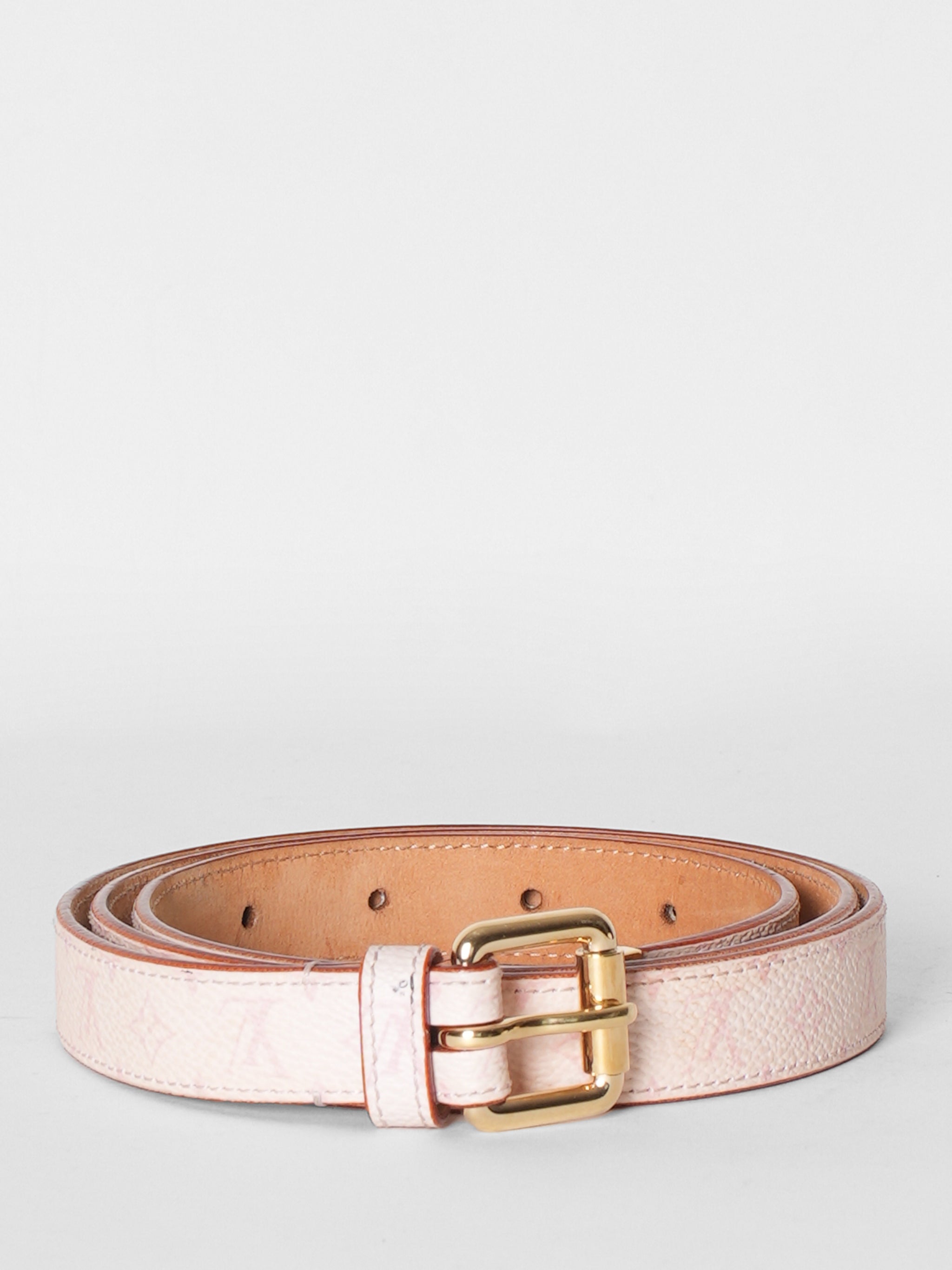 Louis Vuitton Belt Monogram Ceinturn Cherry Rose Women