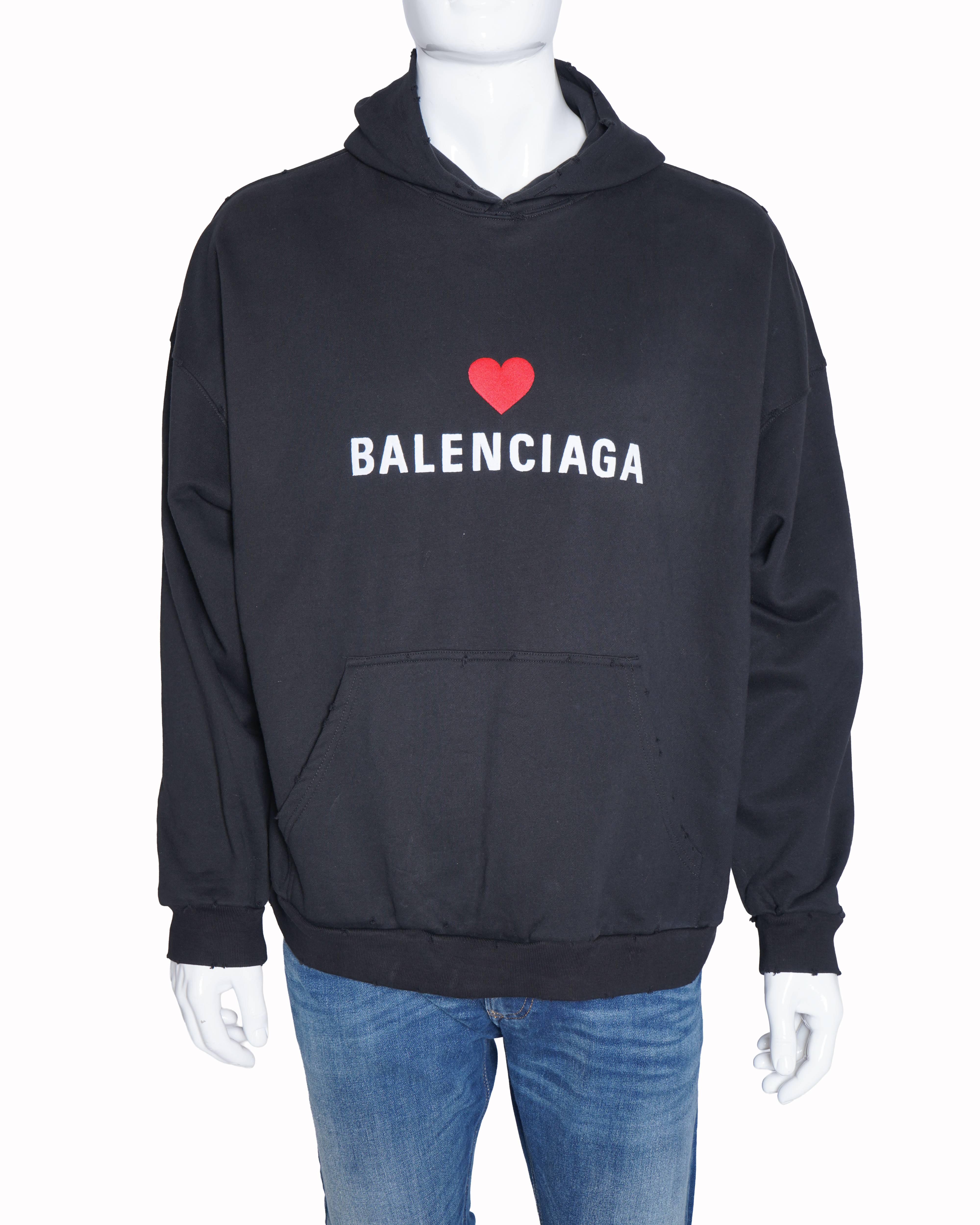 Balenciaga unifit love hoodie