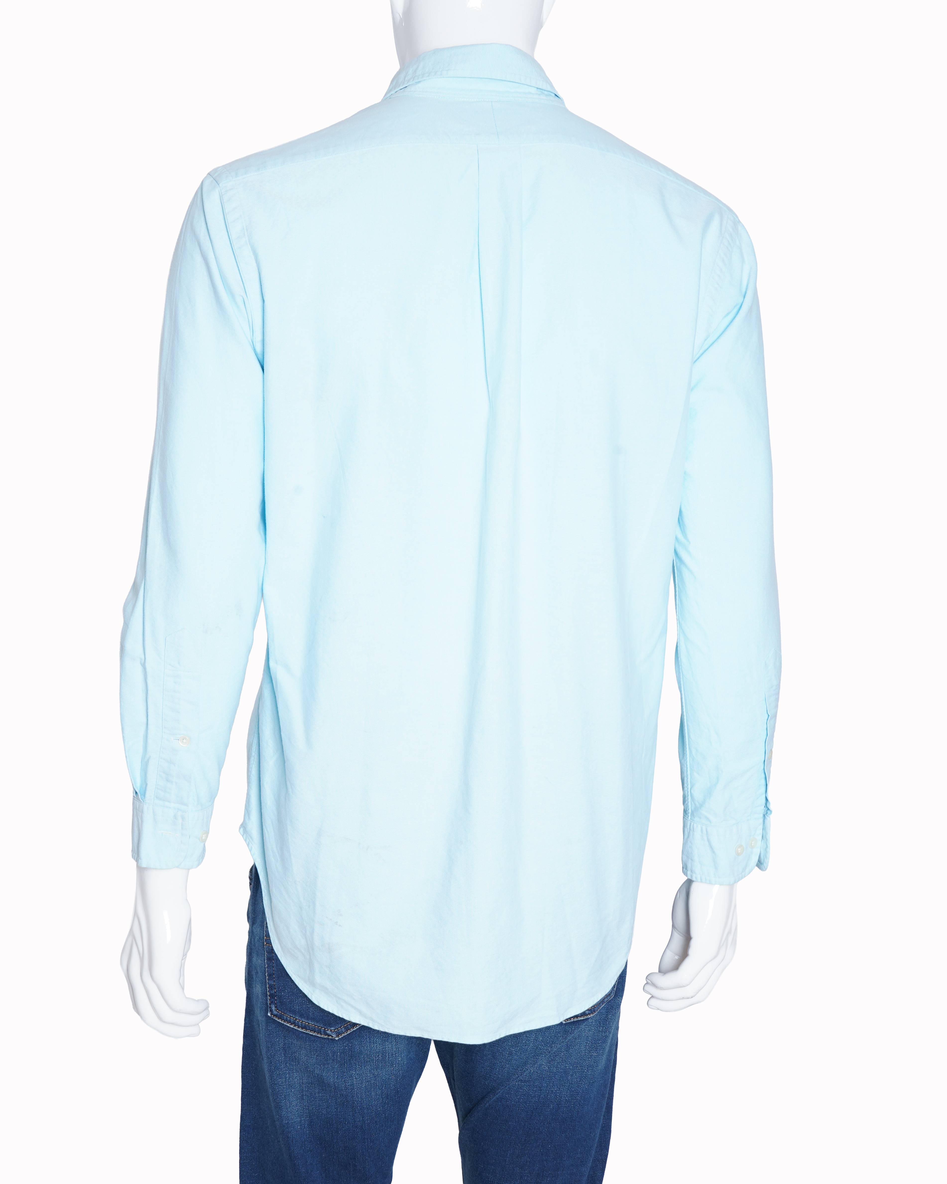 Ralph Lauren Light Blue Full Sleeve Men’s Shirt