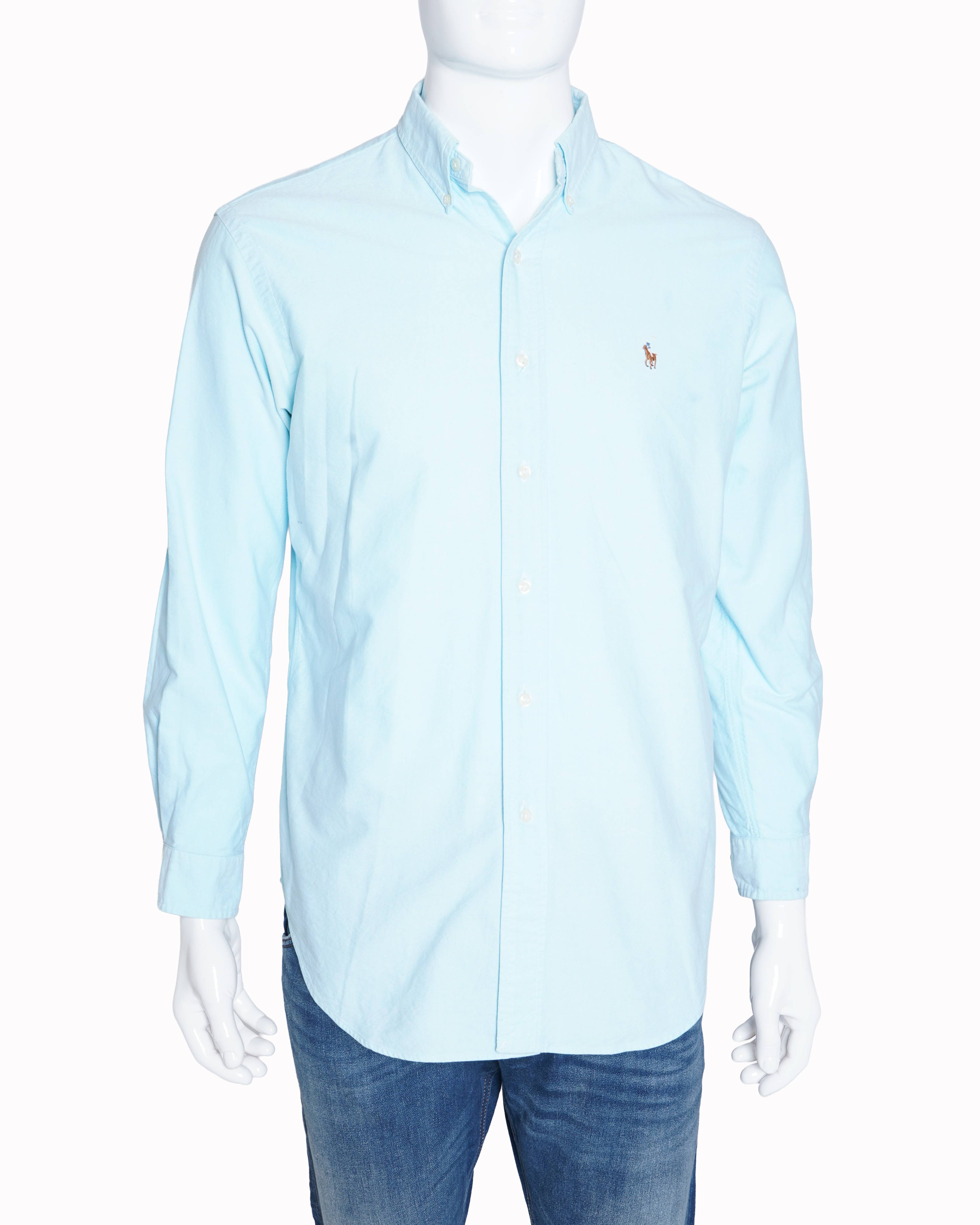 Ralph Lauren Light Blue Full Sleeve Men’s Shirt