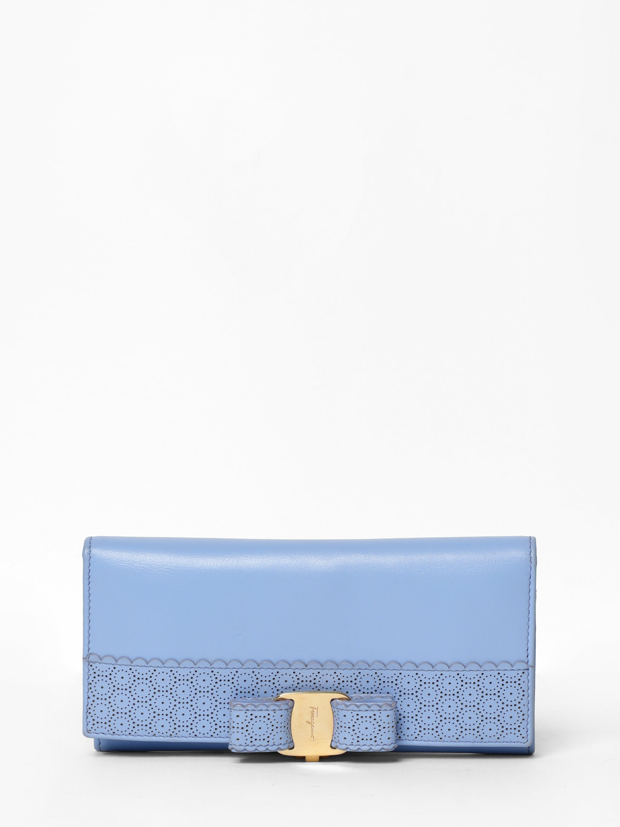 Ferragamo Sky Blue Wallet
