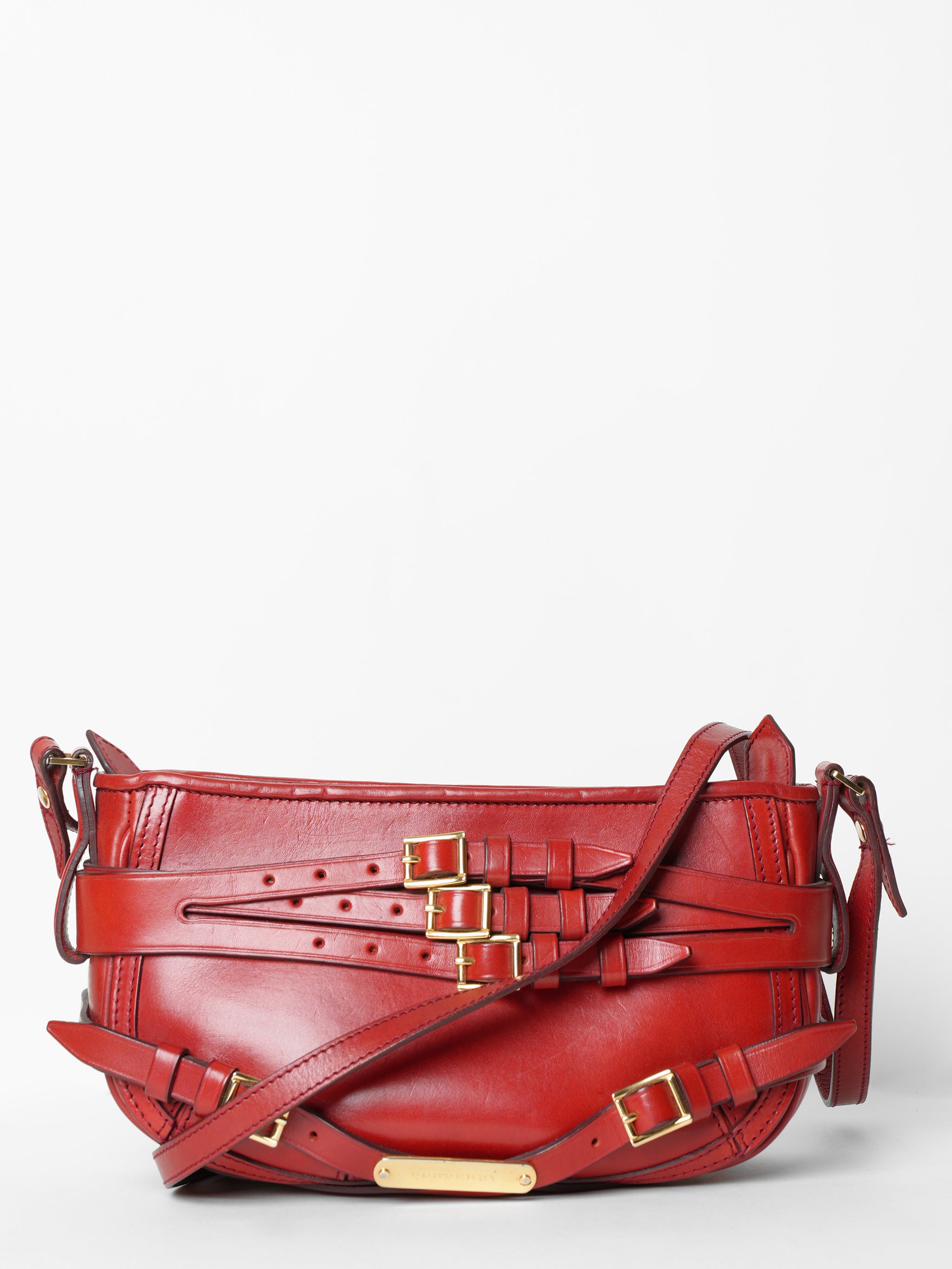 Burberry Red belted Bag