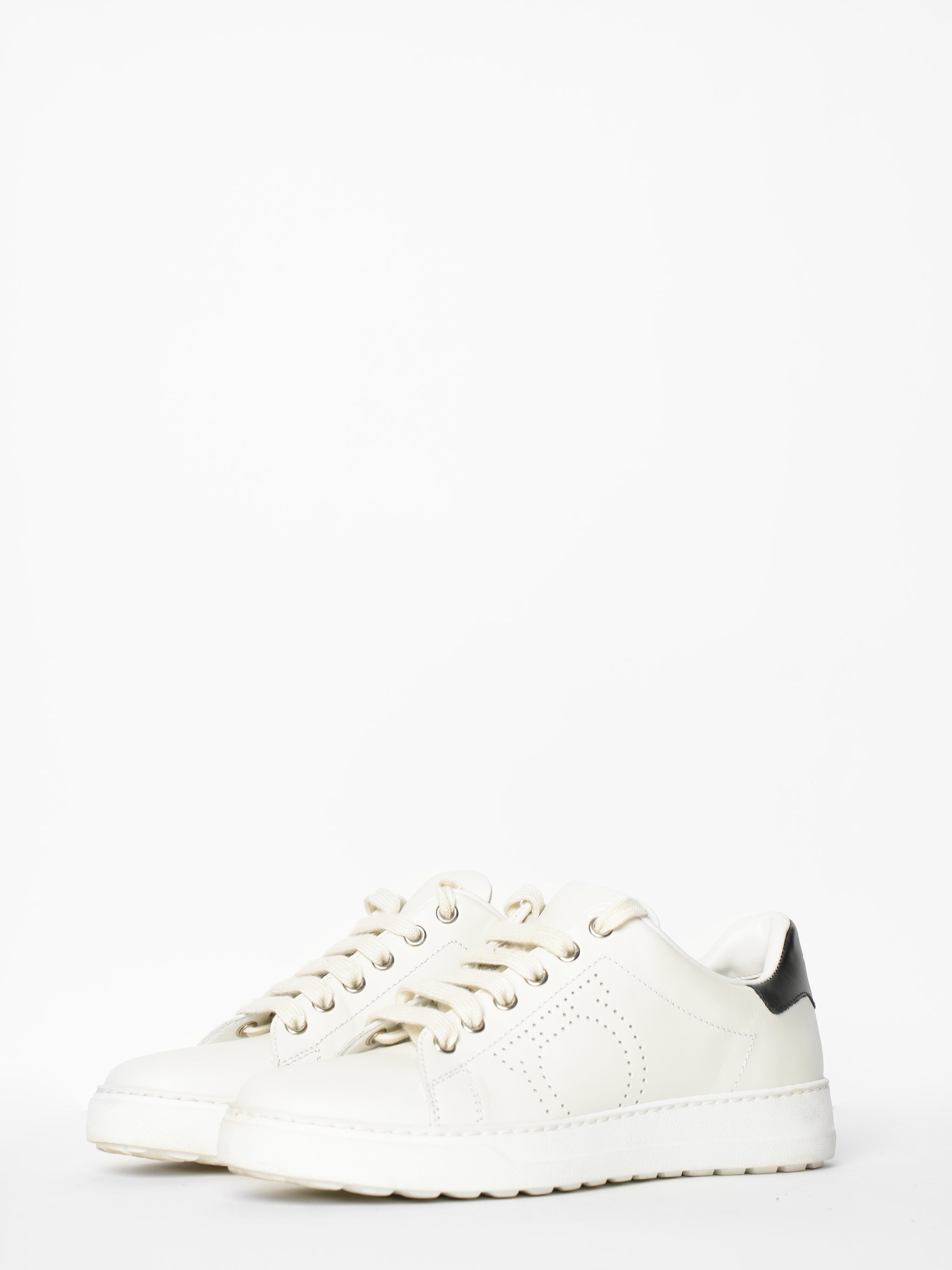 Ferragamo white sneakers hotsell