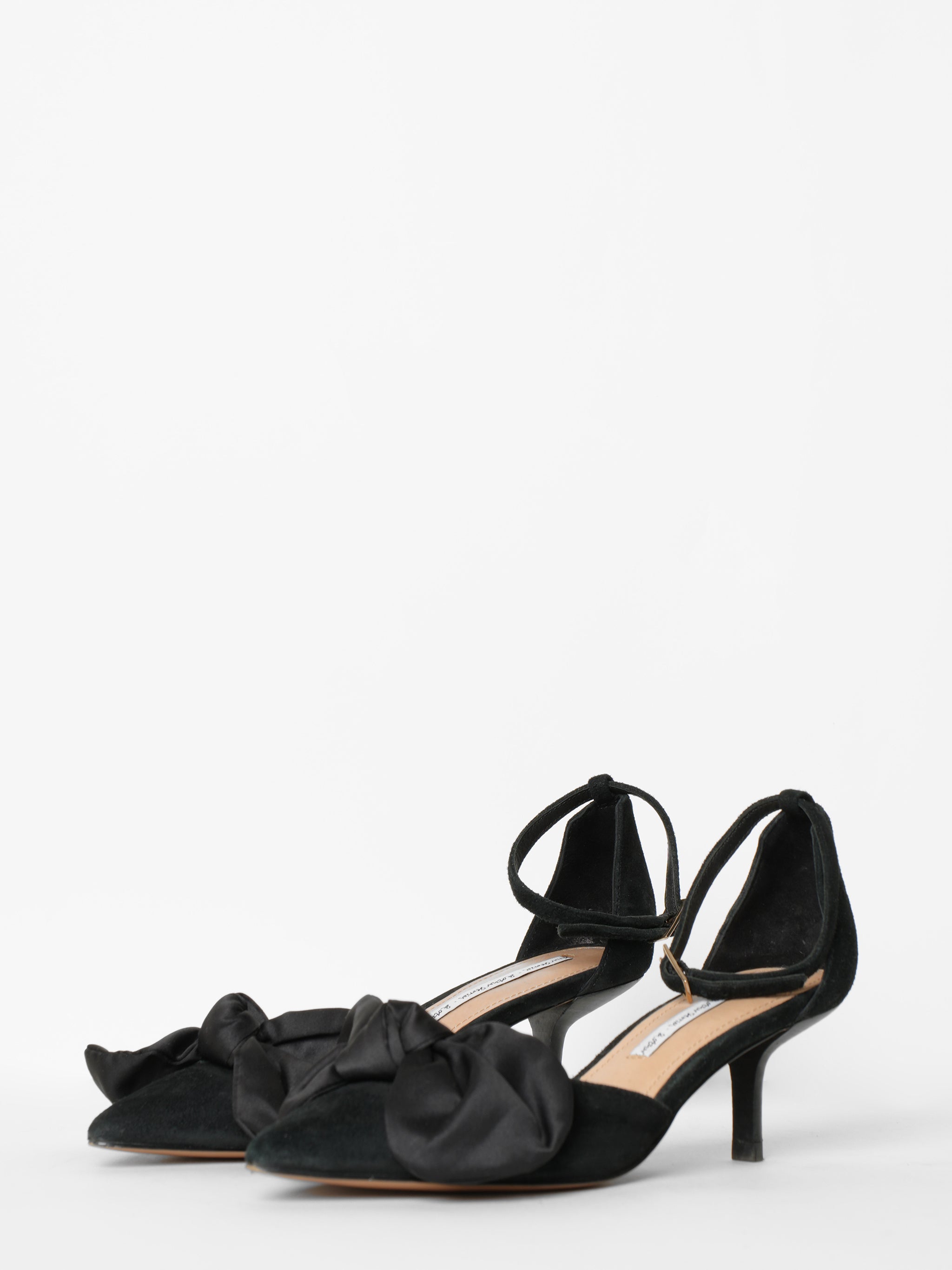 Other Stories Black Bow Shoes