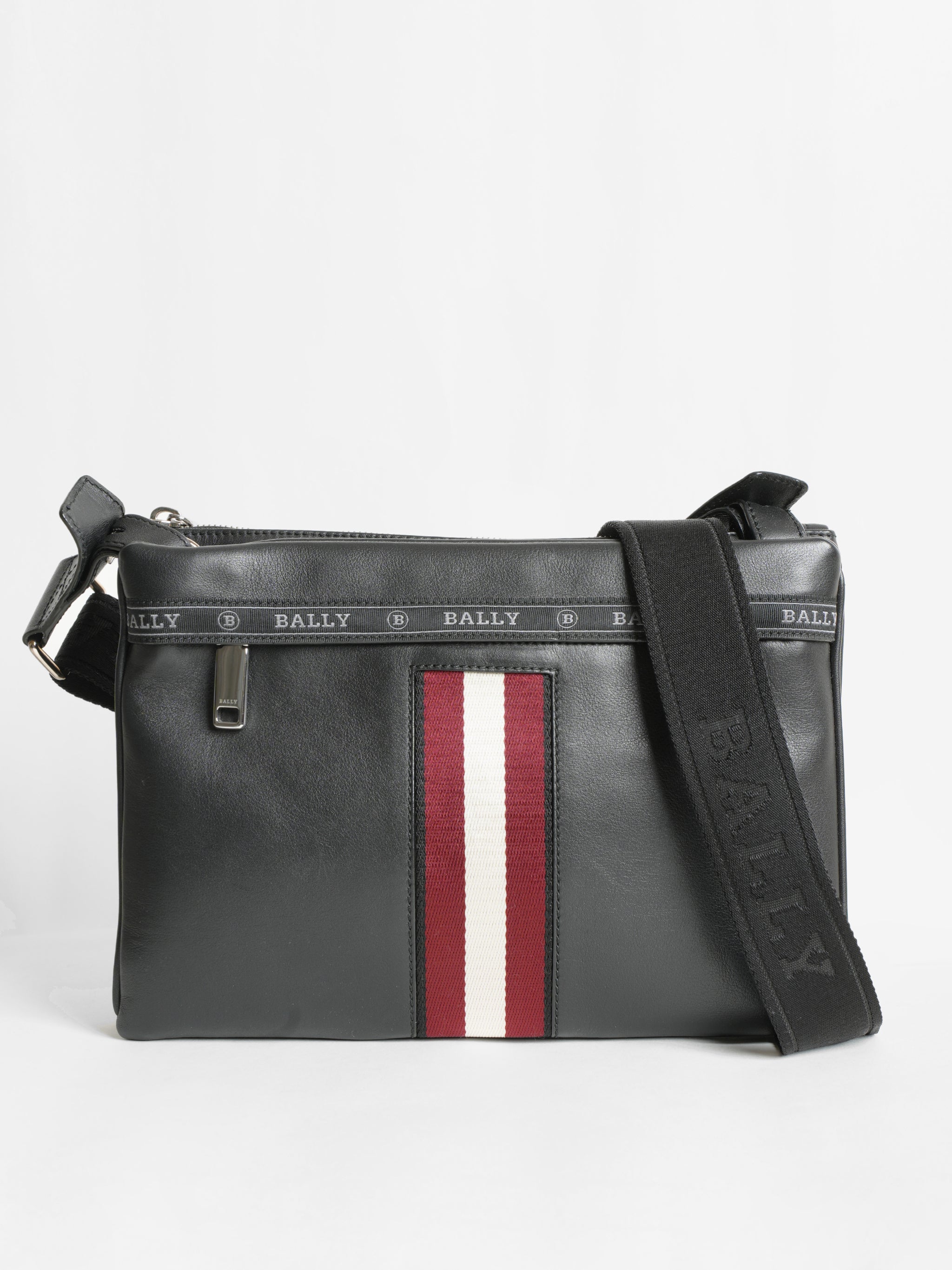 *New* Bally Harvey Leather Crossbody Mens Bag