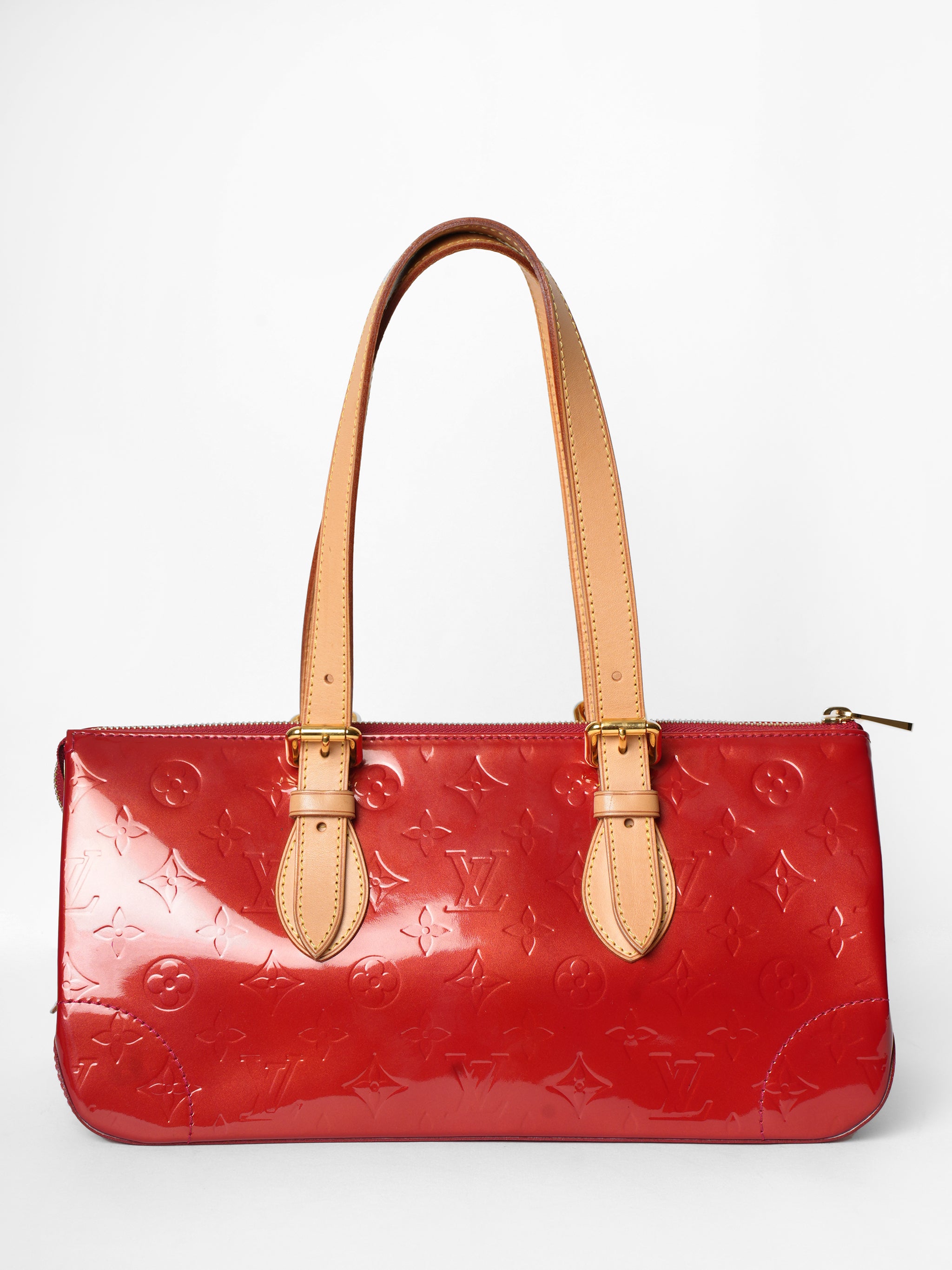 vuitton bag red