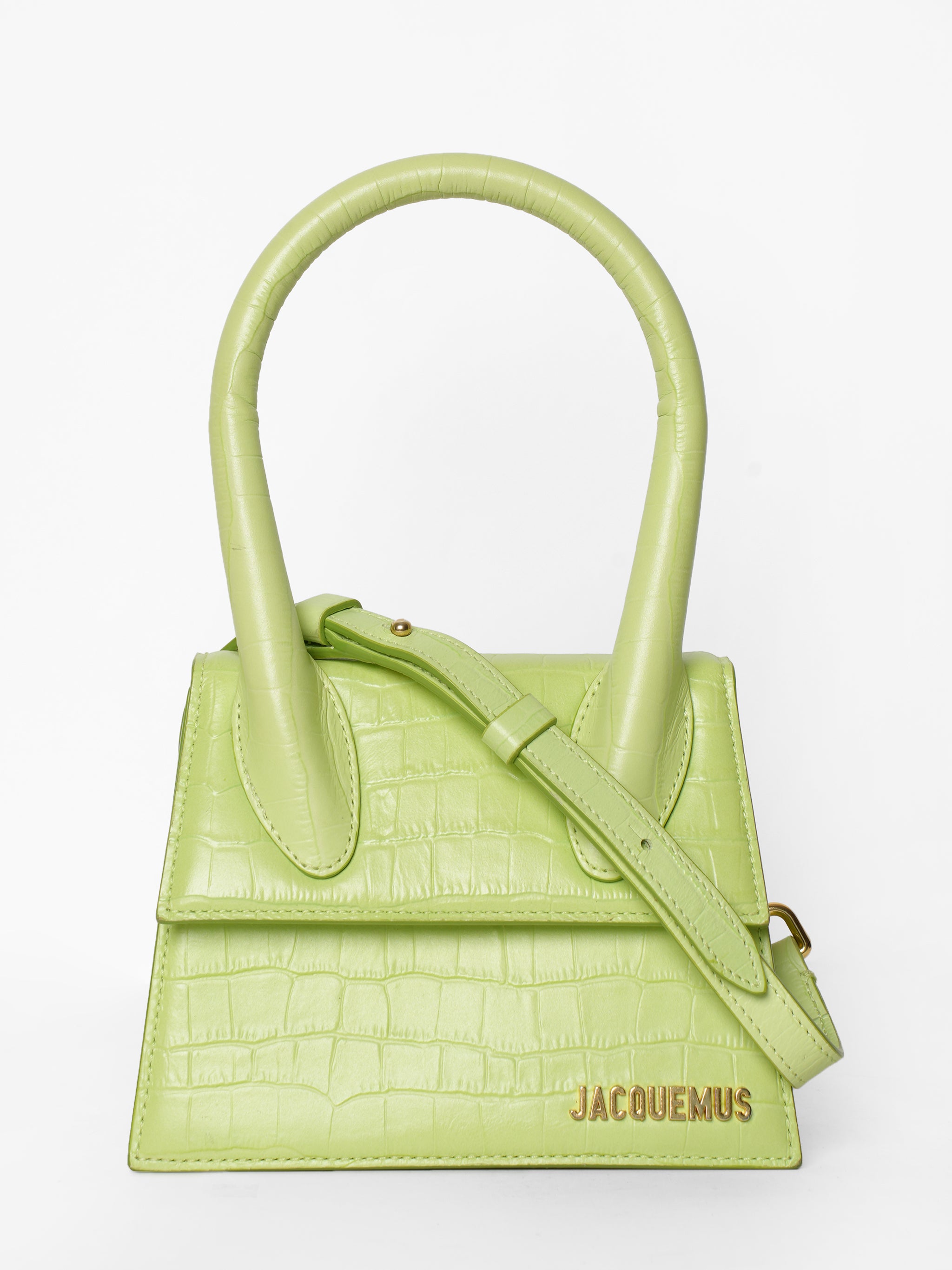 Jacquemus Green La Montagne Le Chiquito Moyen Bag