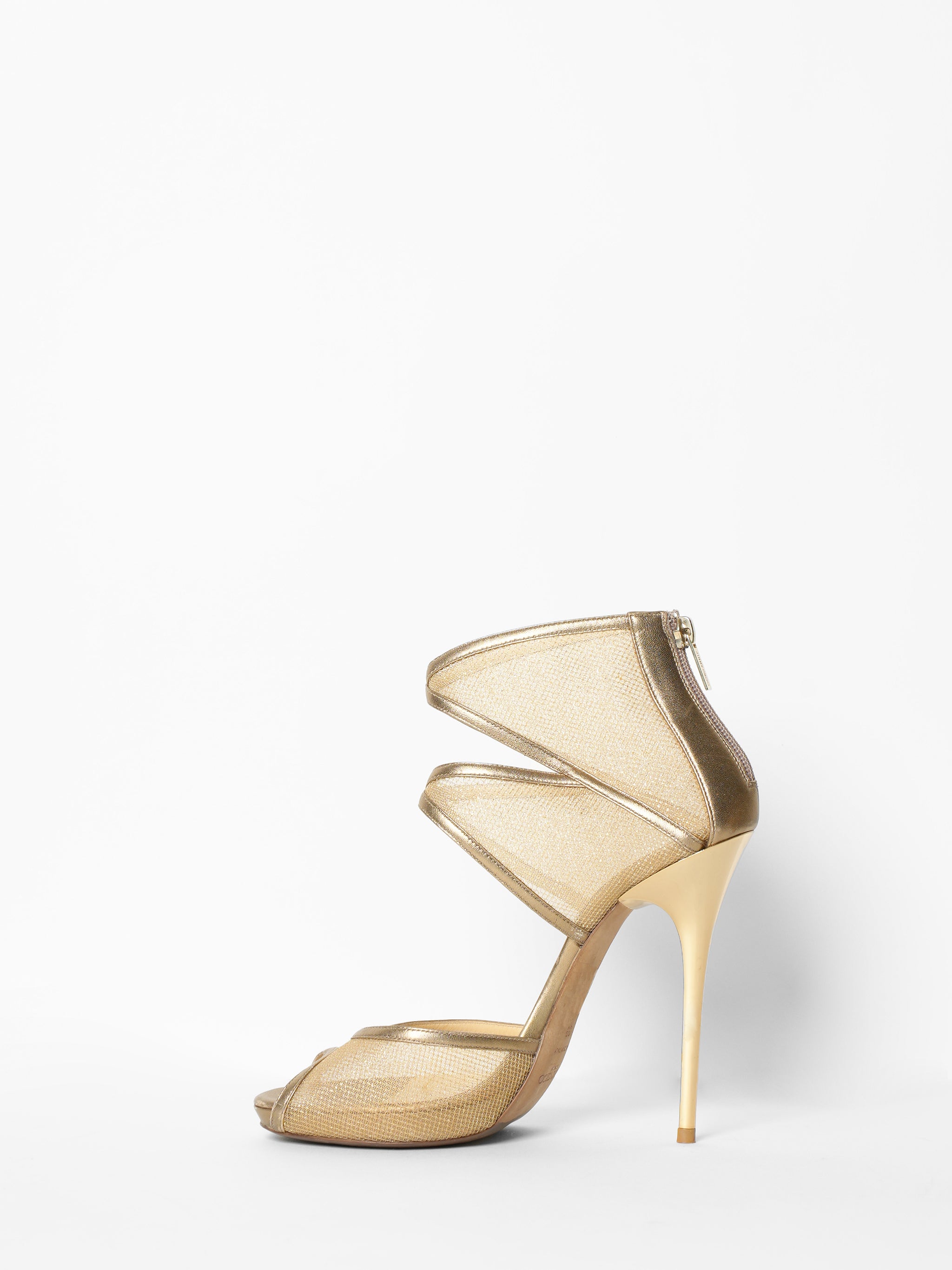 Jimmy Choo Golden Rose Heels