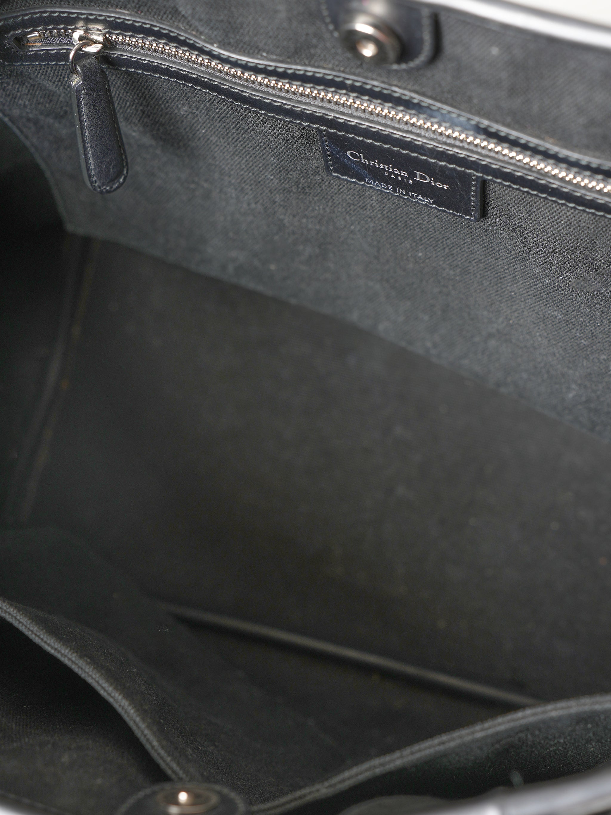 Christian Dior Cannage Quilted Panarea Tote Bag