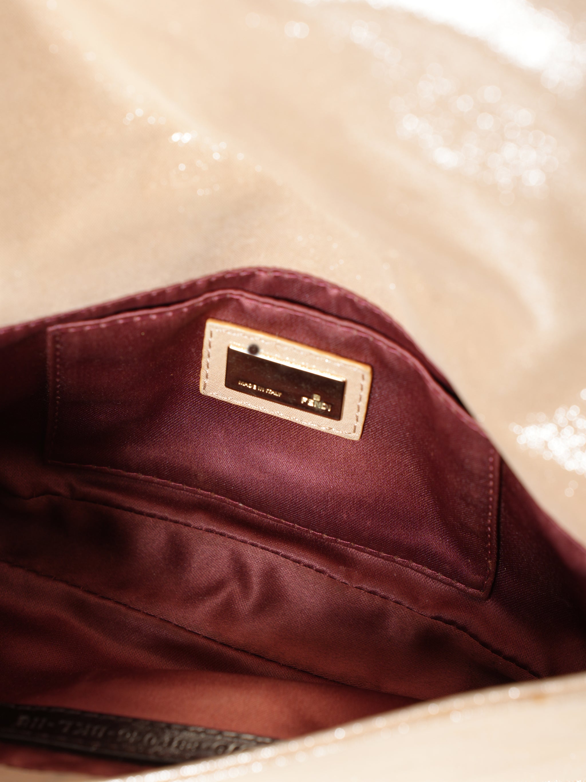 Fendi Metalic Mia Sling Bag