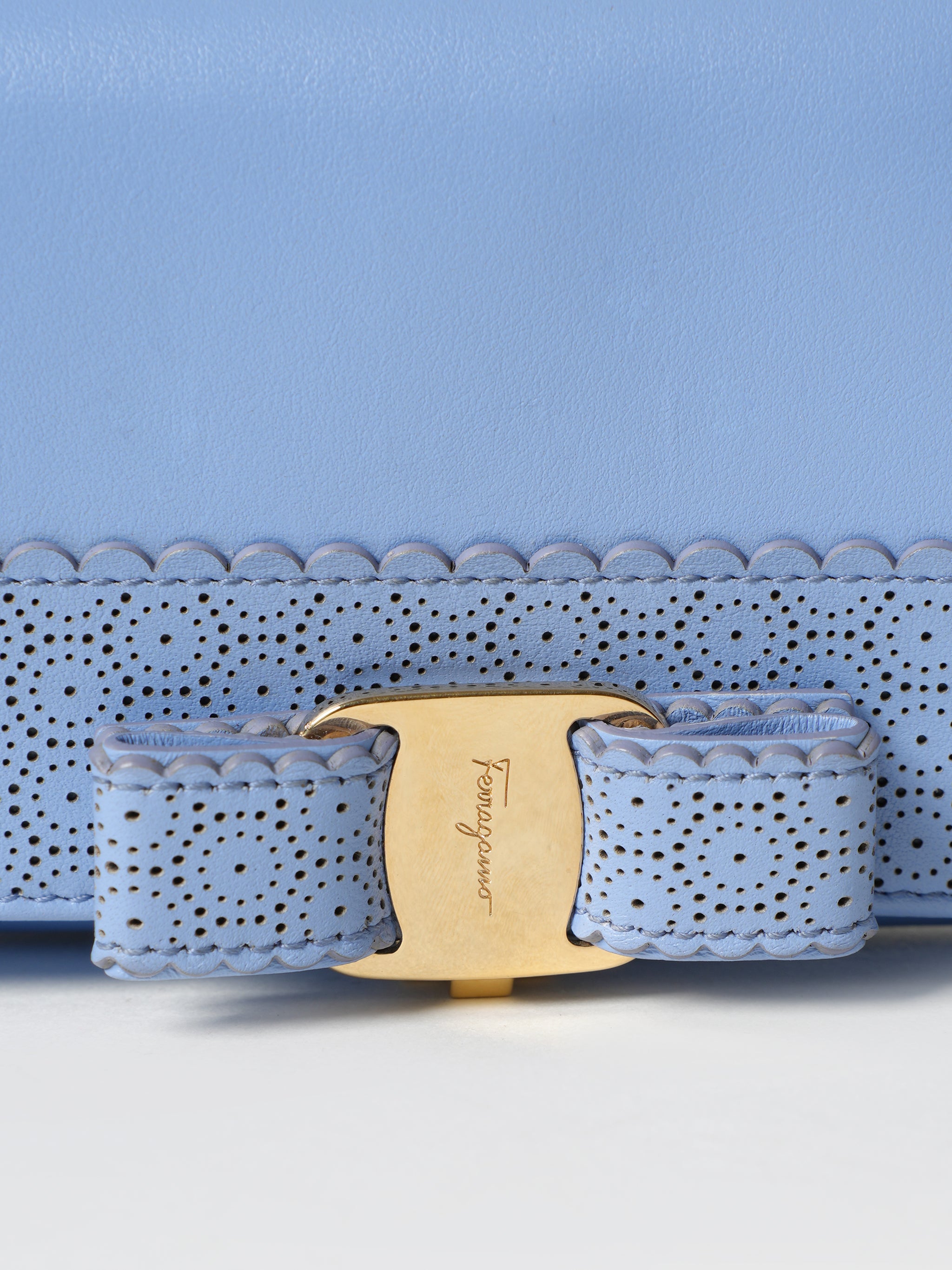 Ferragamo Sky Blue Wallet