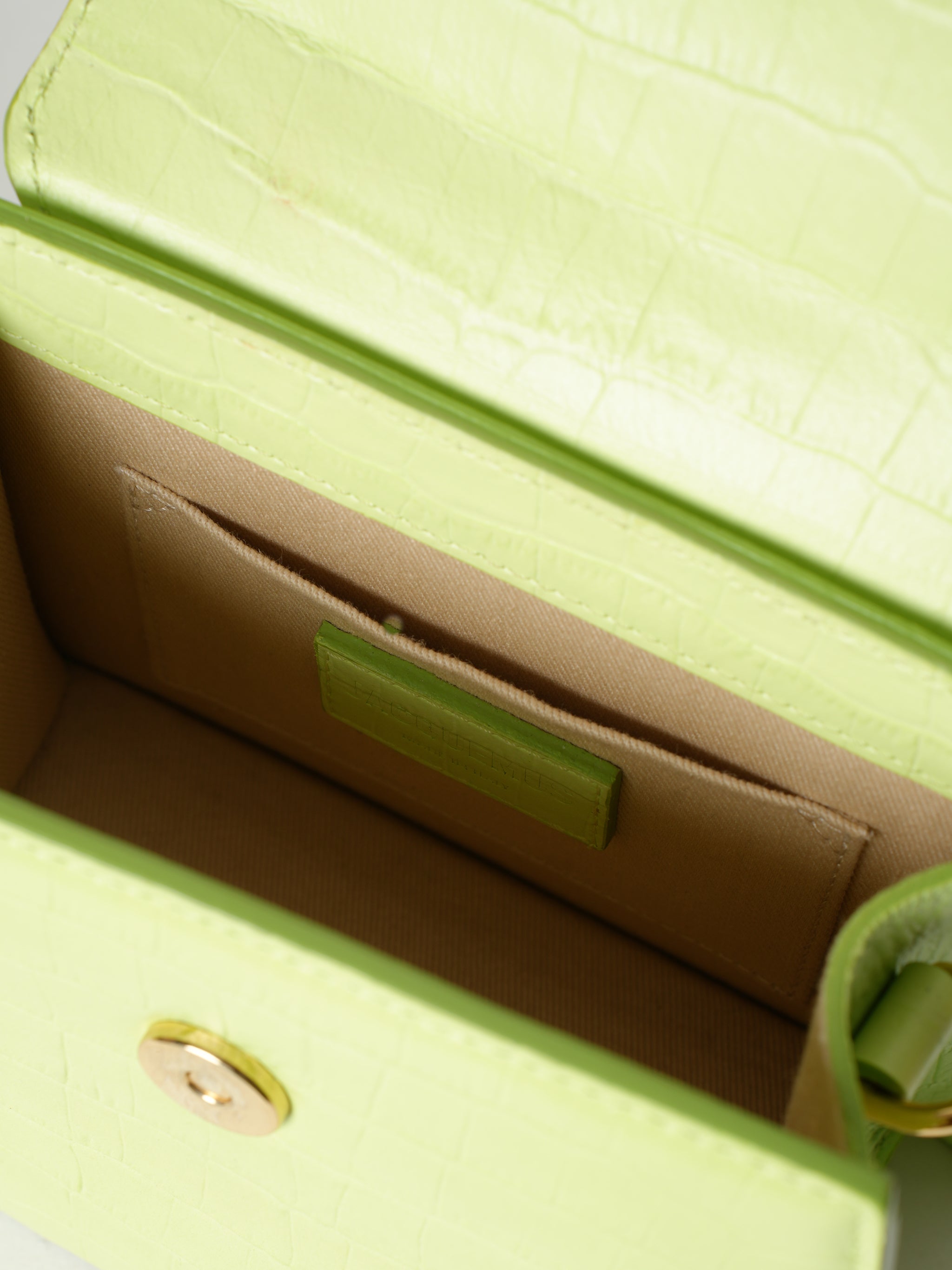 Jacquemus Green La Montagne Le Chiquito Moyen Bag