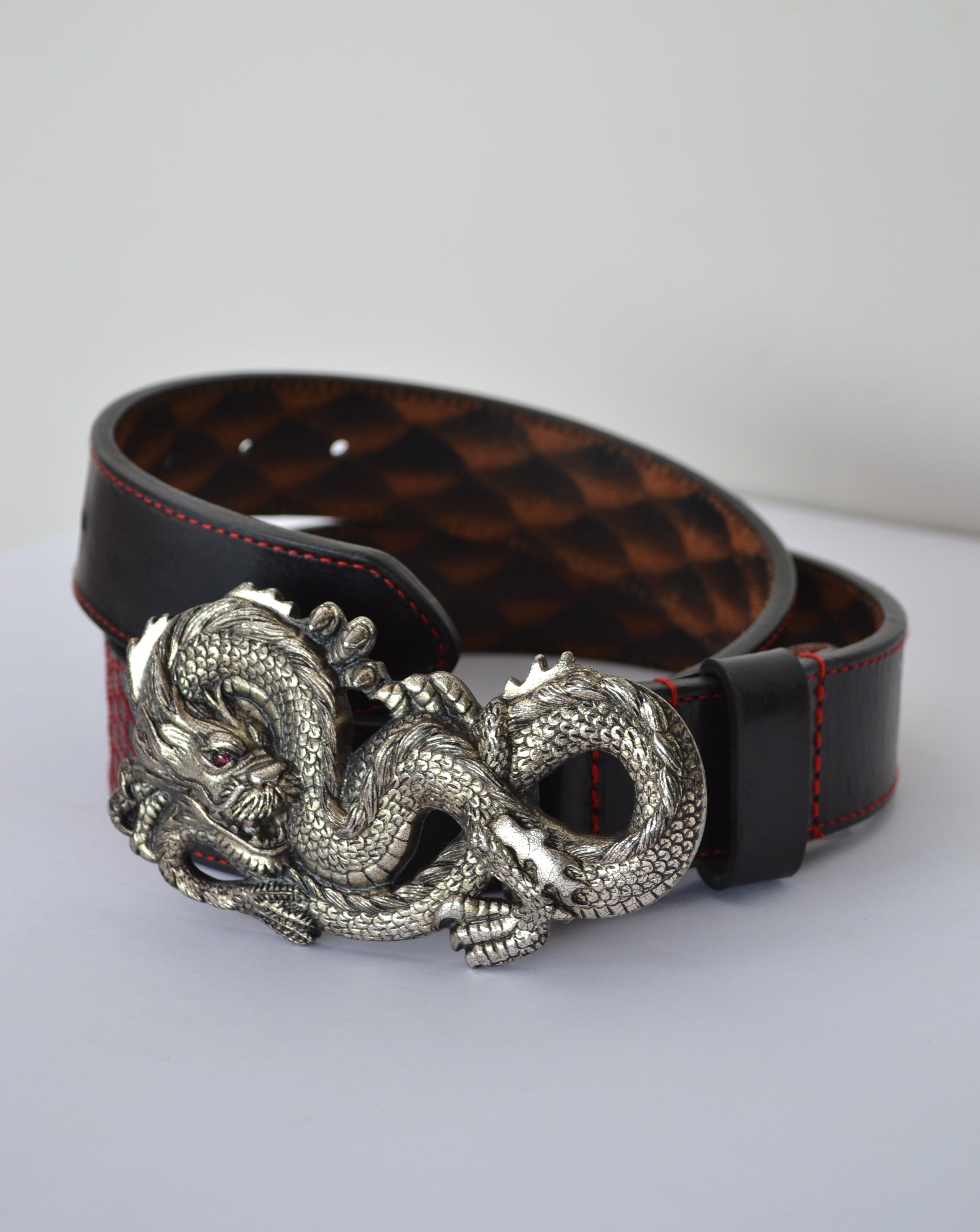 Robert Graham Vintage silver dragon belt