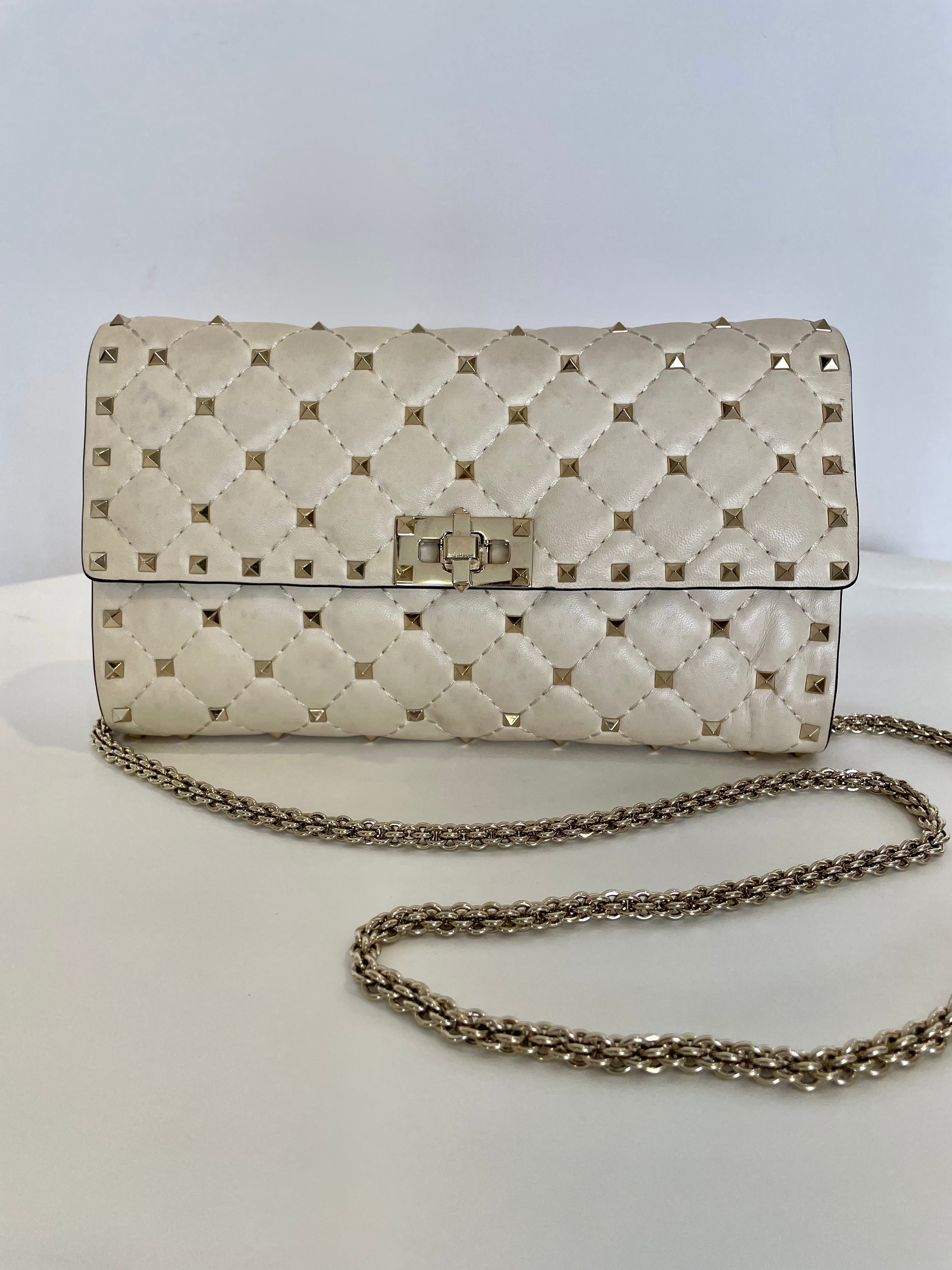 Valentino Nappa rockstud Spike clutch