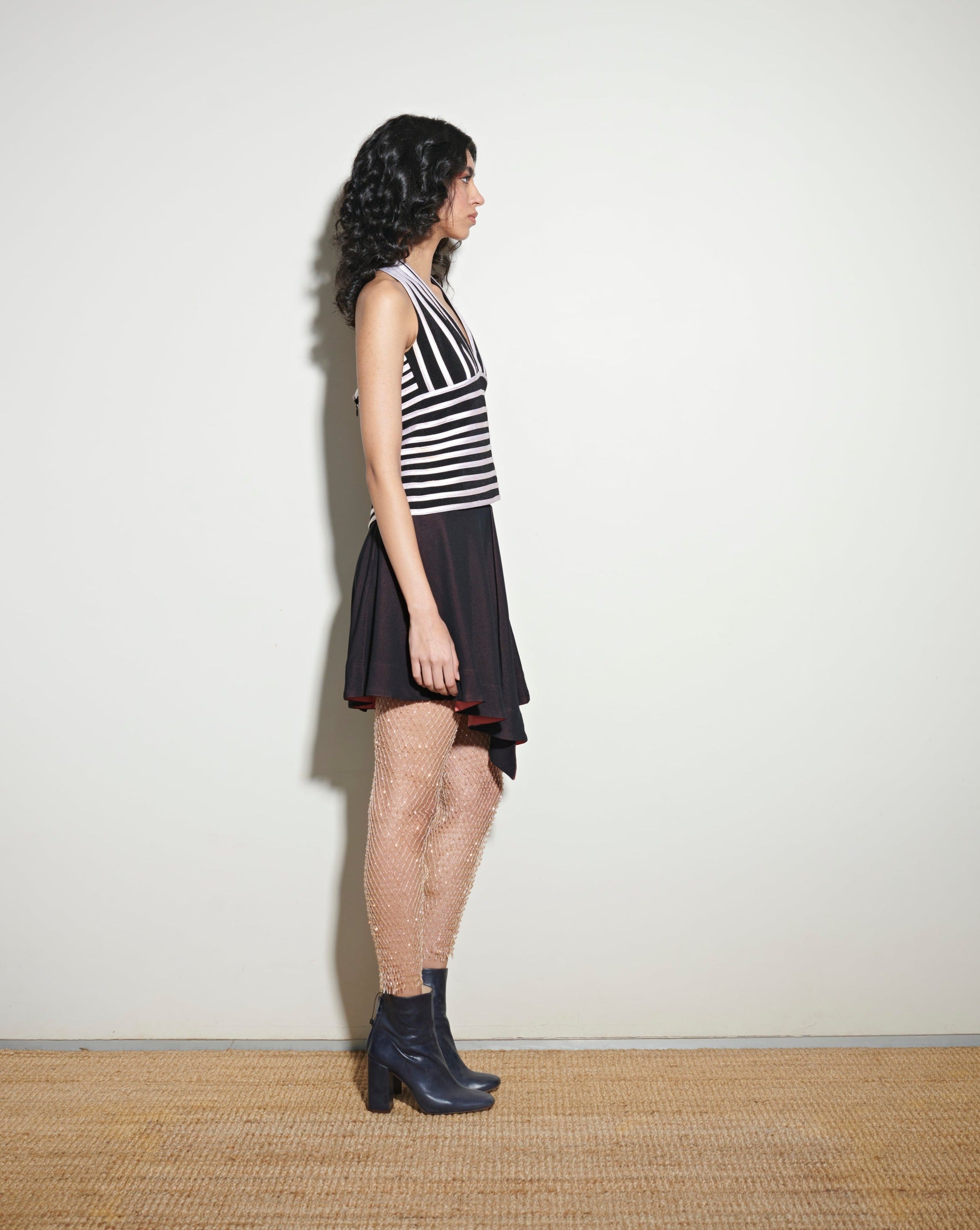 Balenciaga Paris Black Short Skirt