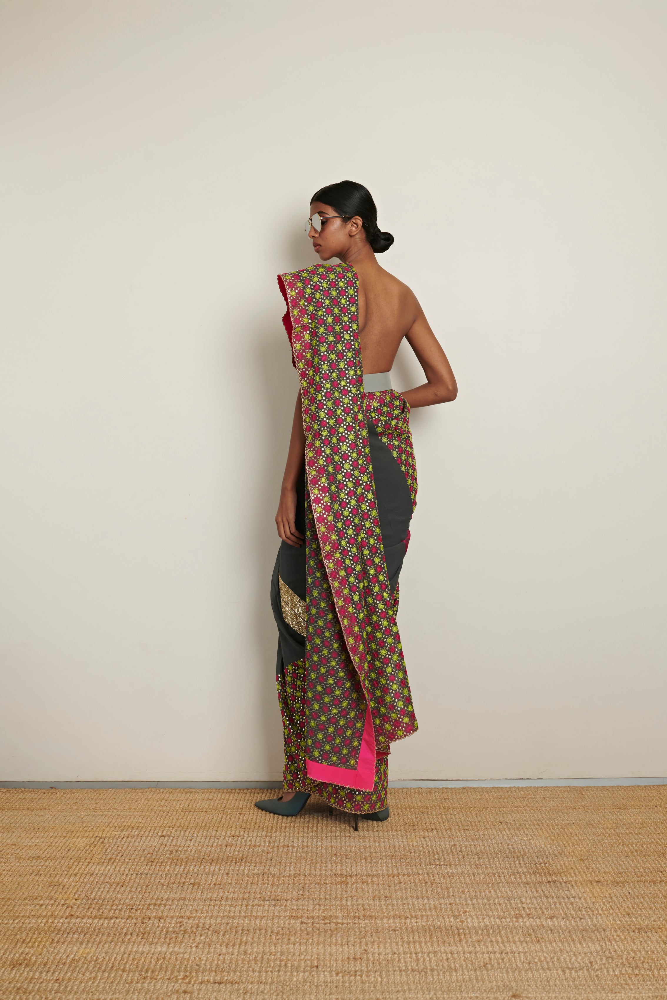 Anushka Khanna Saree With Heavy Work Pallu