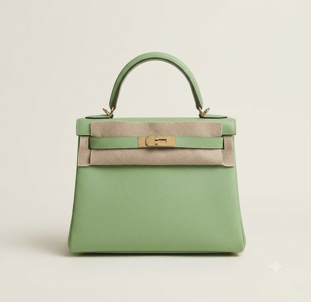 Hermes Kelly 28 Togo leather y stamp