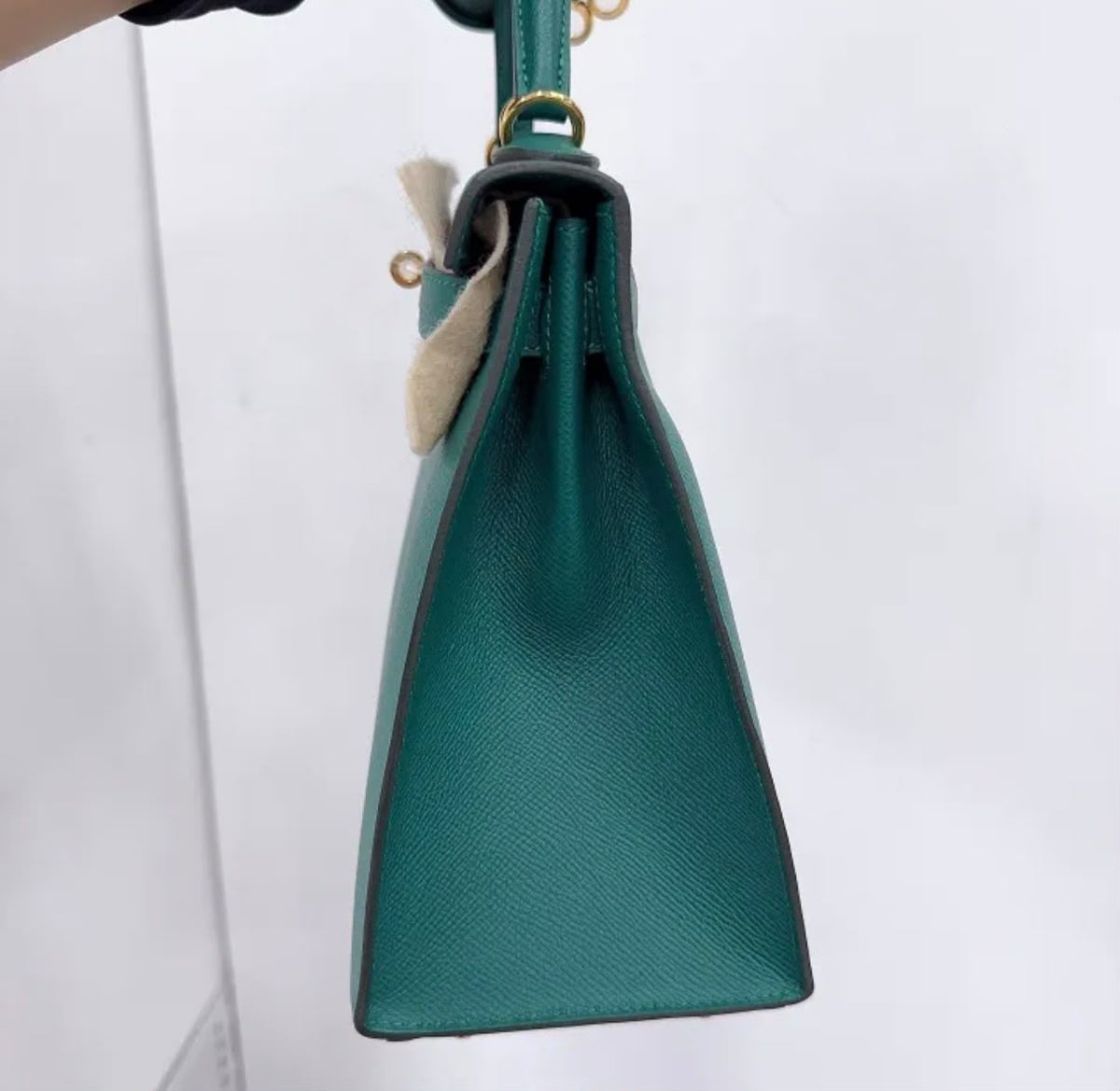 Hermes Kelly 29 ep leather y stamp