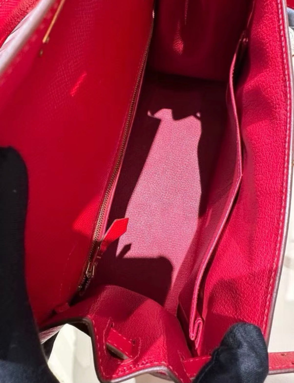 Hermes Kelly 28, Q5, ep leather x stamp