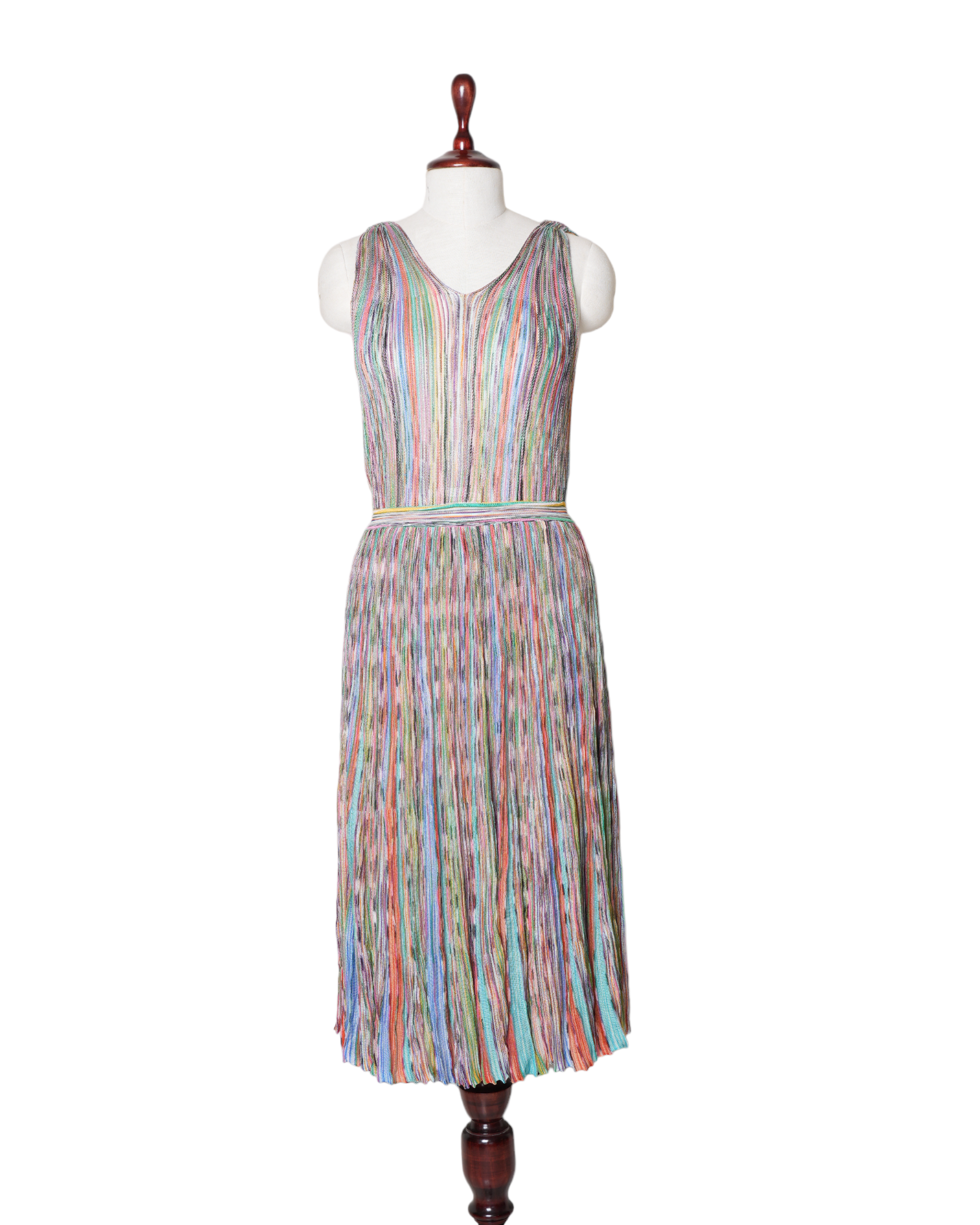 *New* Missoni Sleeveless V Neck Midi Dress