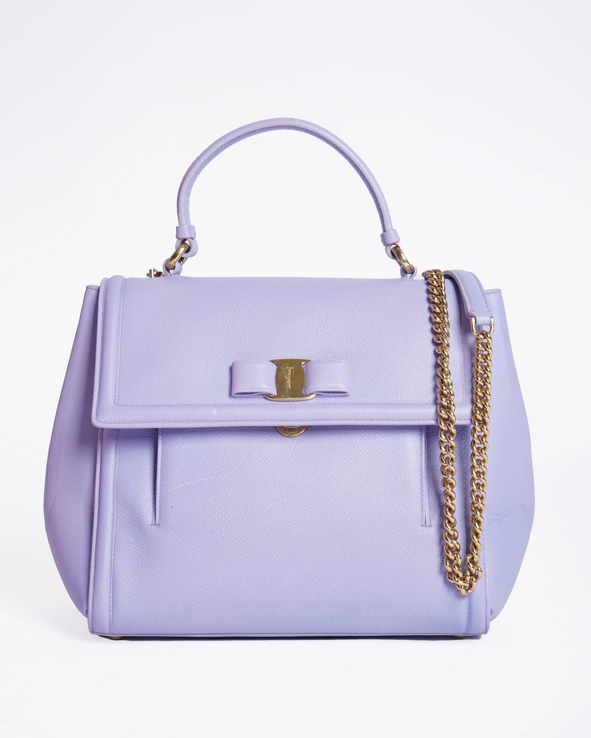 Salvatore ferragamo vara bow satchel bag