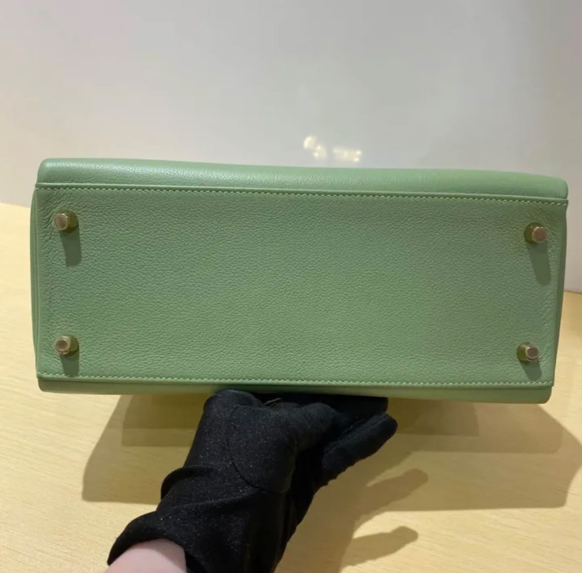 Hermes Kelly 28 Togo leather y stamp