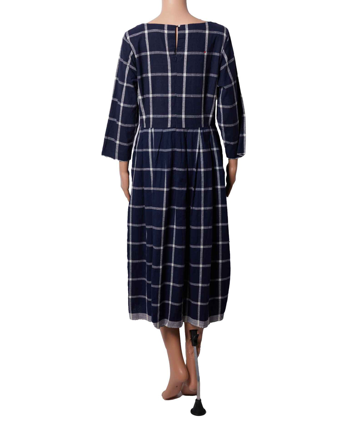 Pero Checked Cotton Dress for Women