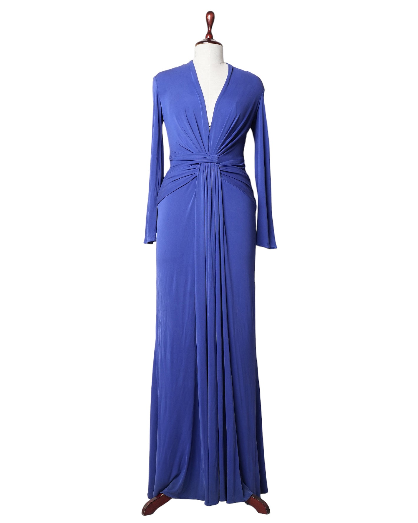 Issa London Front Knot Blue Gown