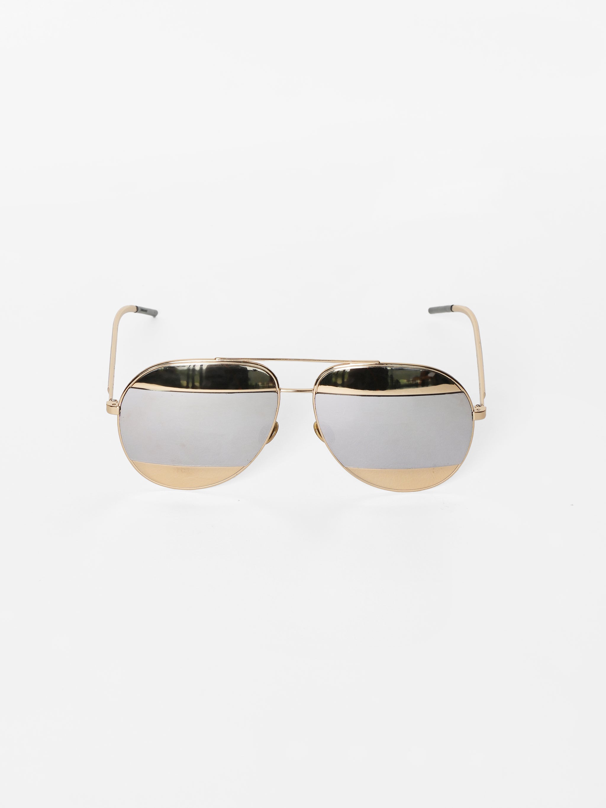 Christian Dior Split Aviator Sunglasses