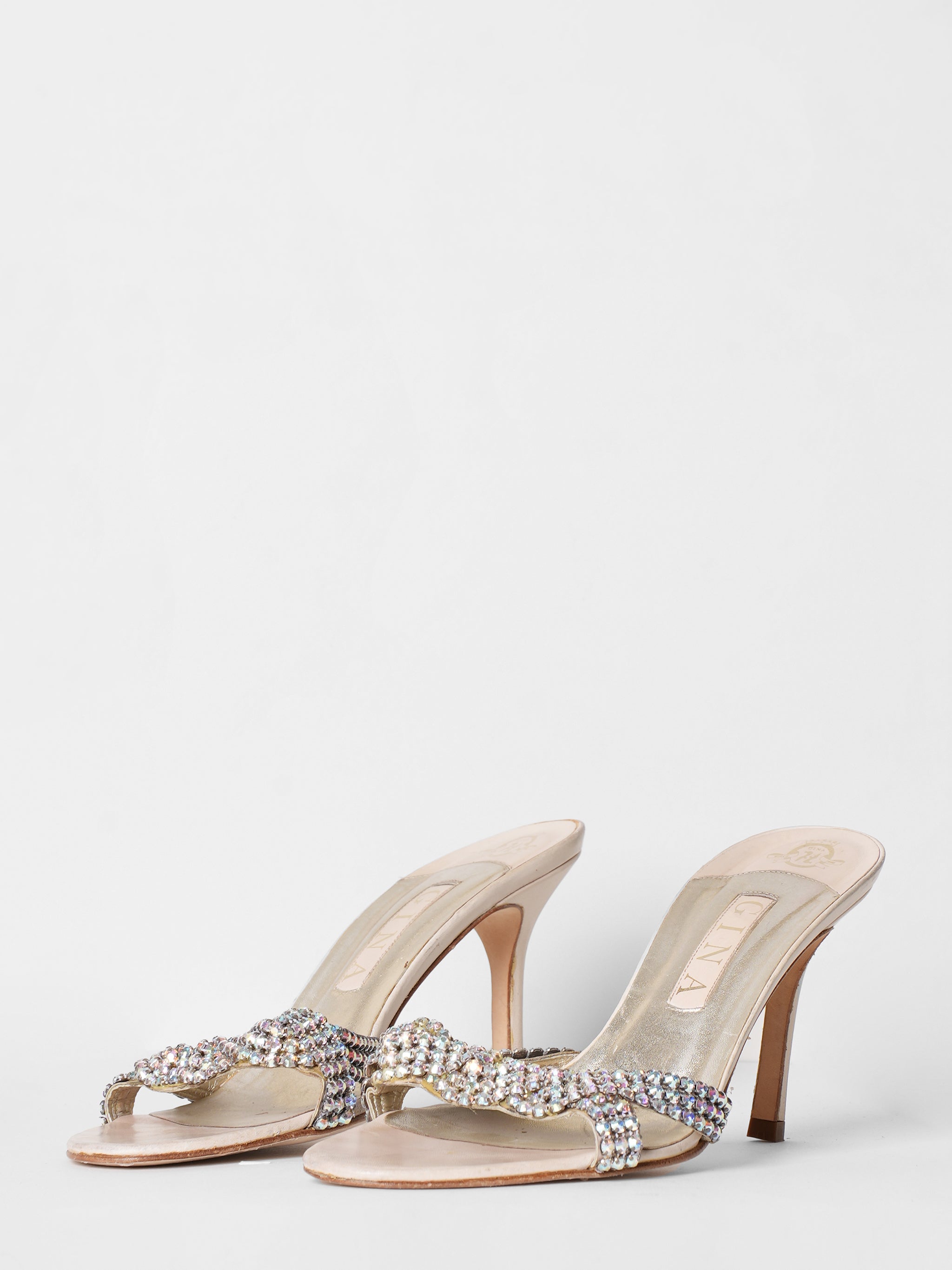 Gina Heels With Diamond Toe strap