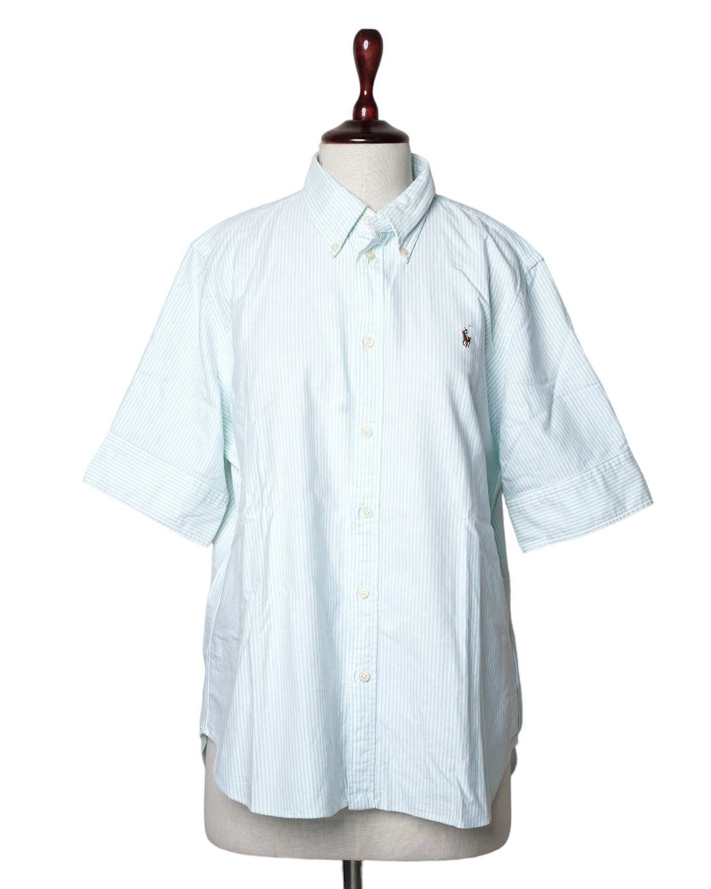Ralph Lauren Blue & White Shirt Half Sleeves
