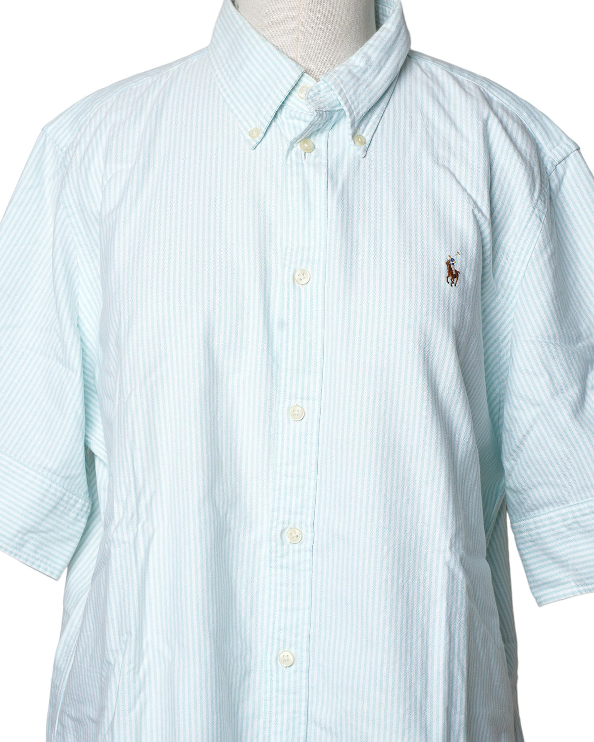 Ralph Lauren Blue & White Shirt Half Sleeves