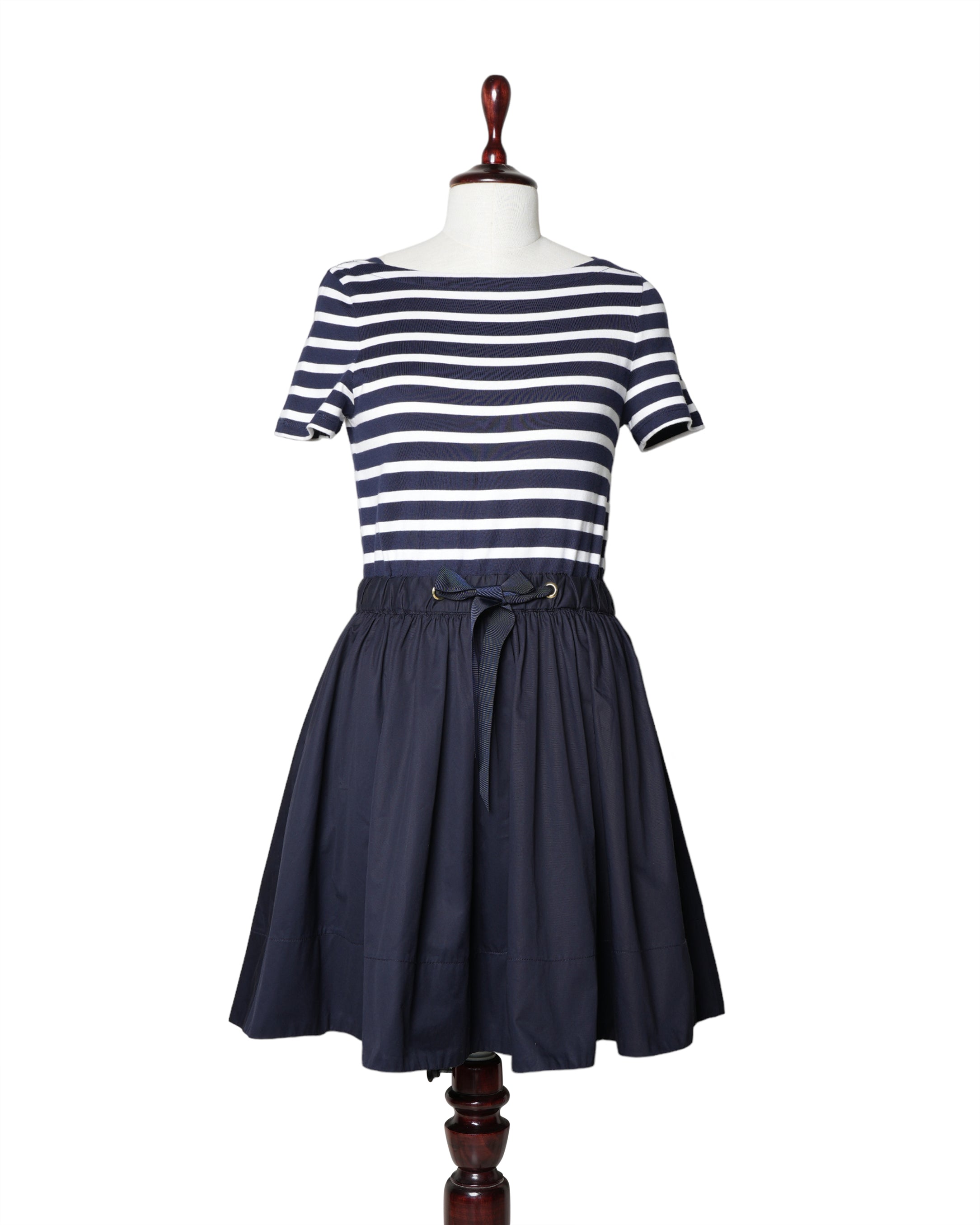 Kate Spade Blue White Stripe Dress