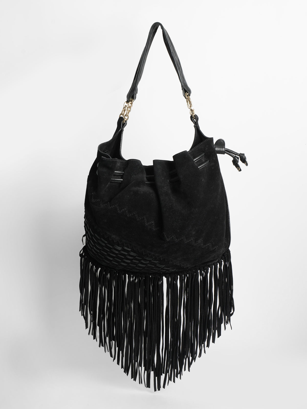 Jimmy Choo Tatum Fringe Shoulder Bag