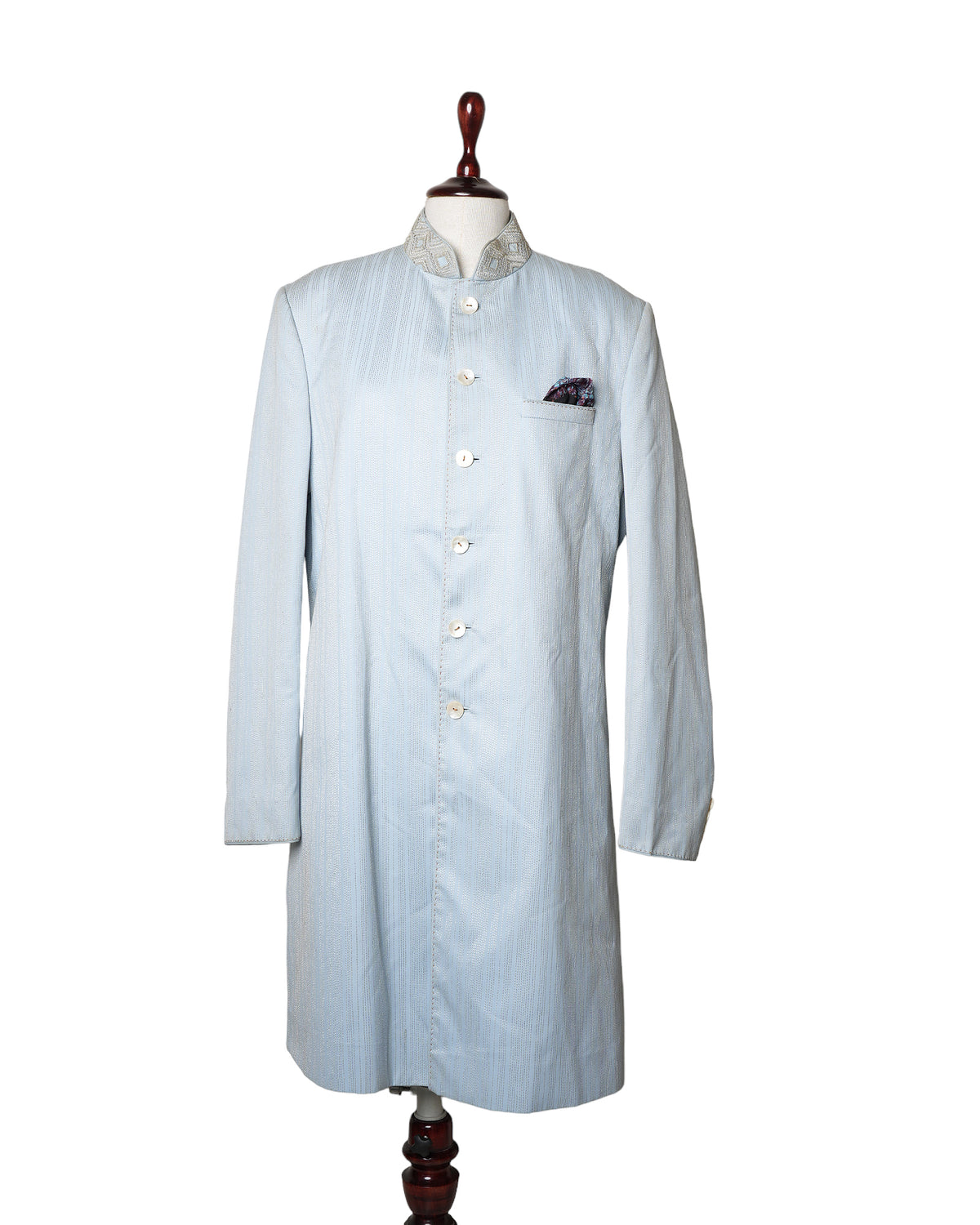 Shantanu Nikhil Blue Bandhgala