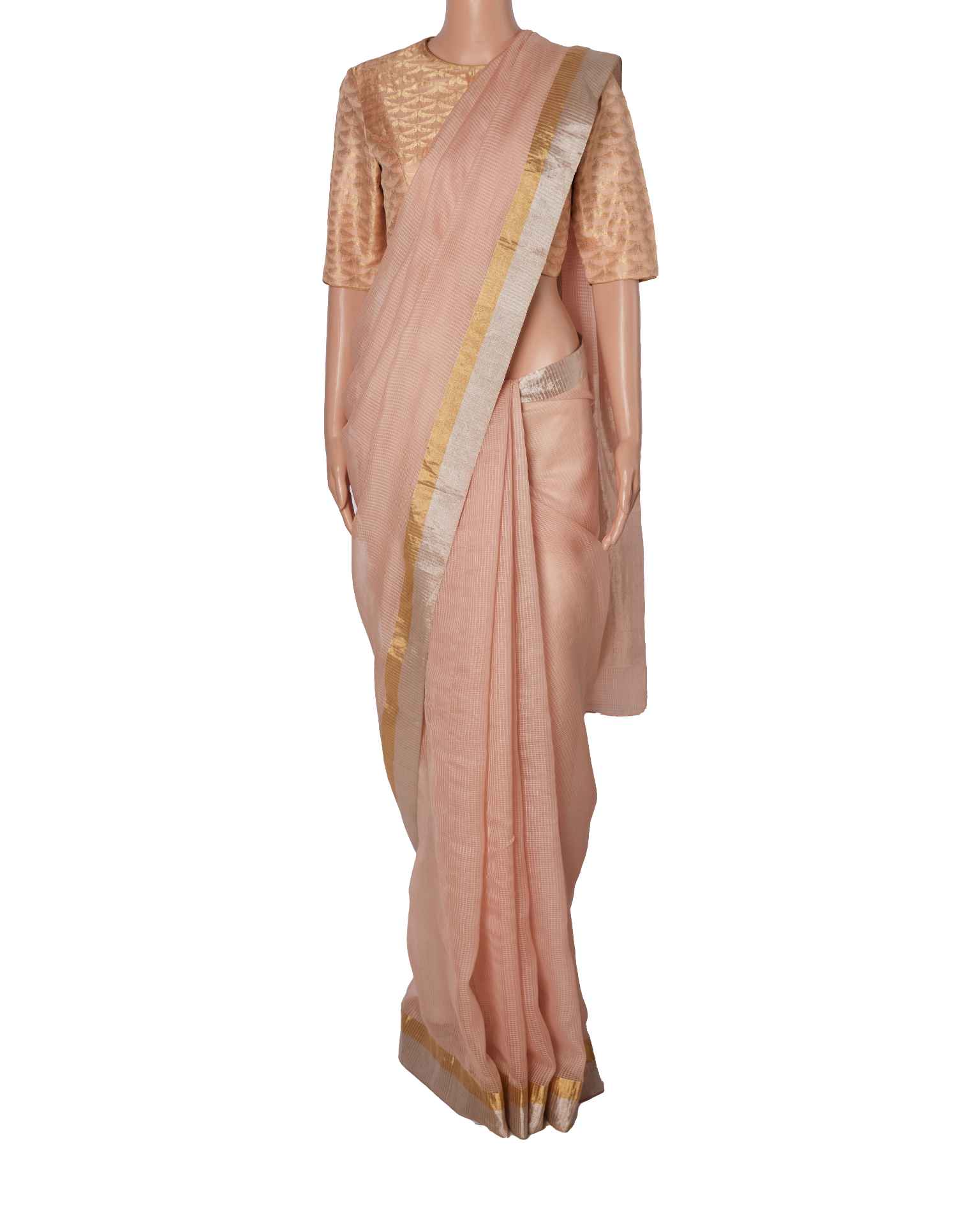 Raw Mango Saree Pink