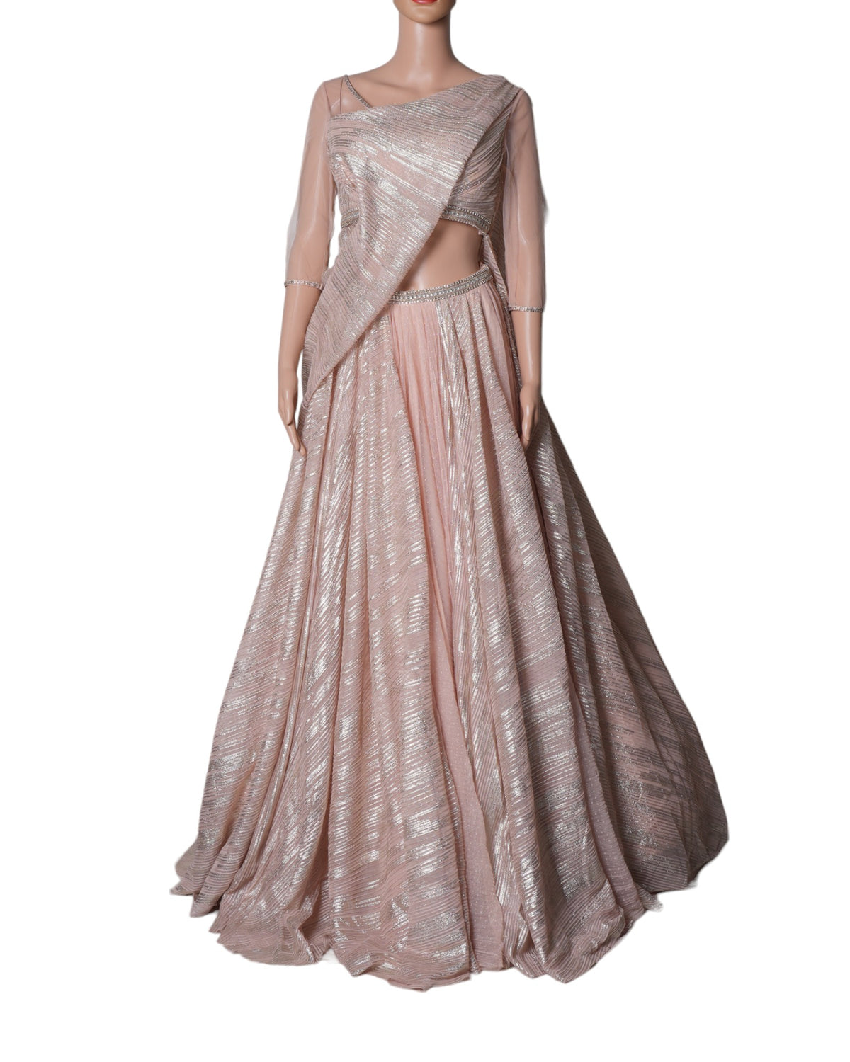 New Tarun Tahiliani Pastel Pink Lehenga