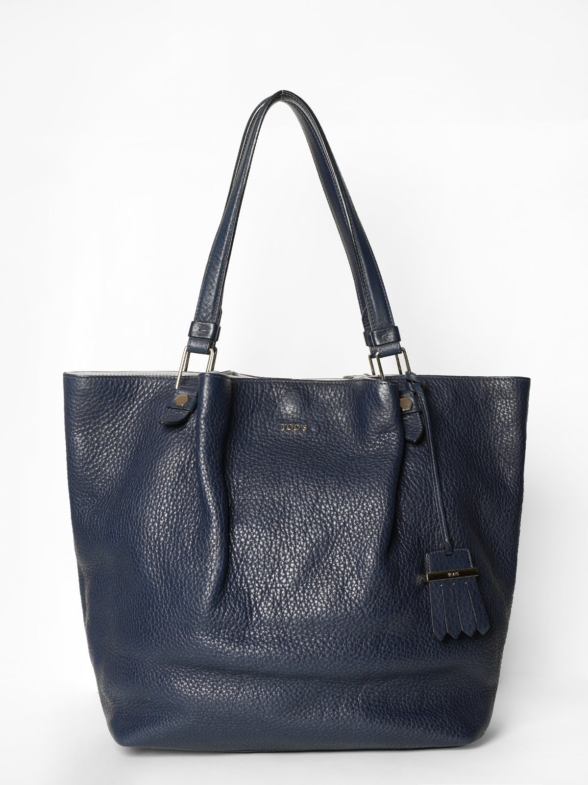 *New* Tod's Navy Blue Leather Shoulder Bag