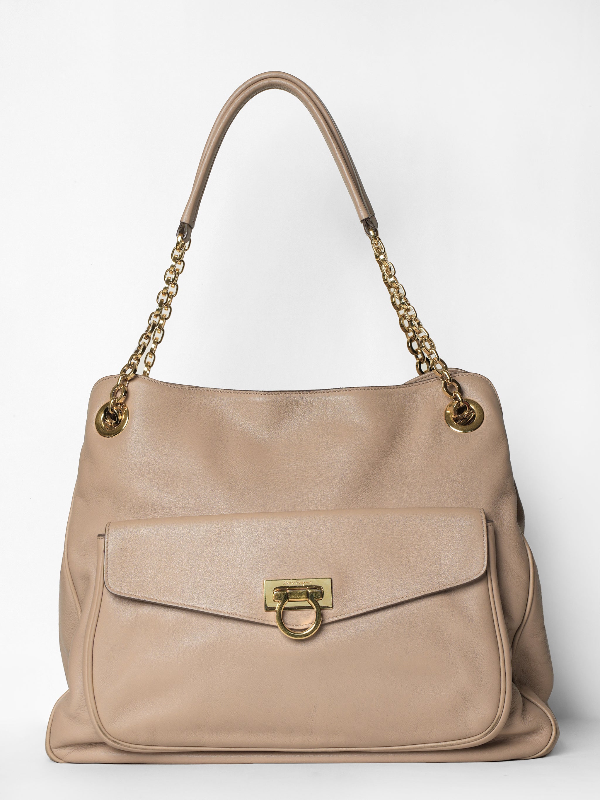 Ferragamo Sheba Chain Handle Bag