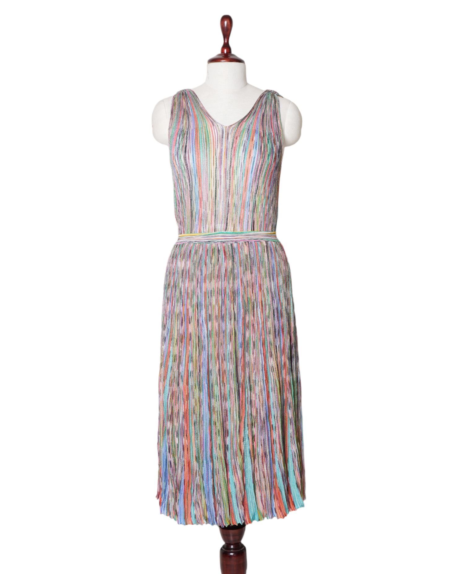 *New* Missoni Sleeveless V Neck Midi Dress