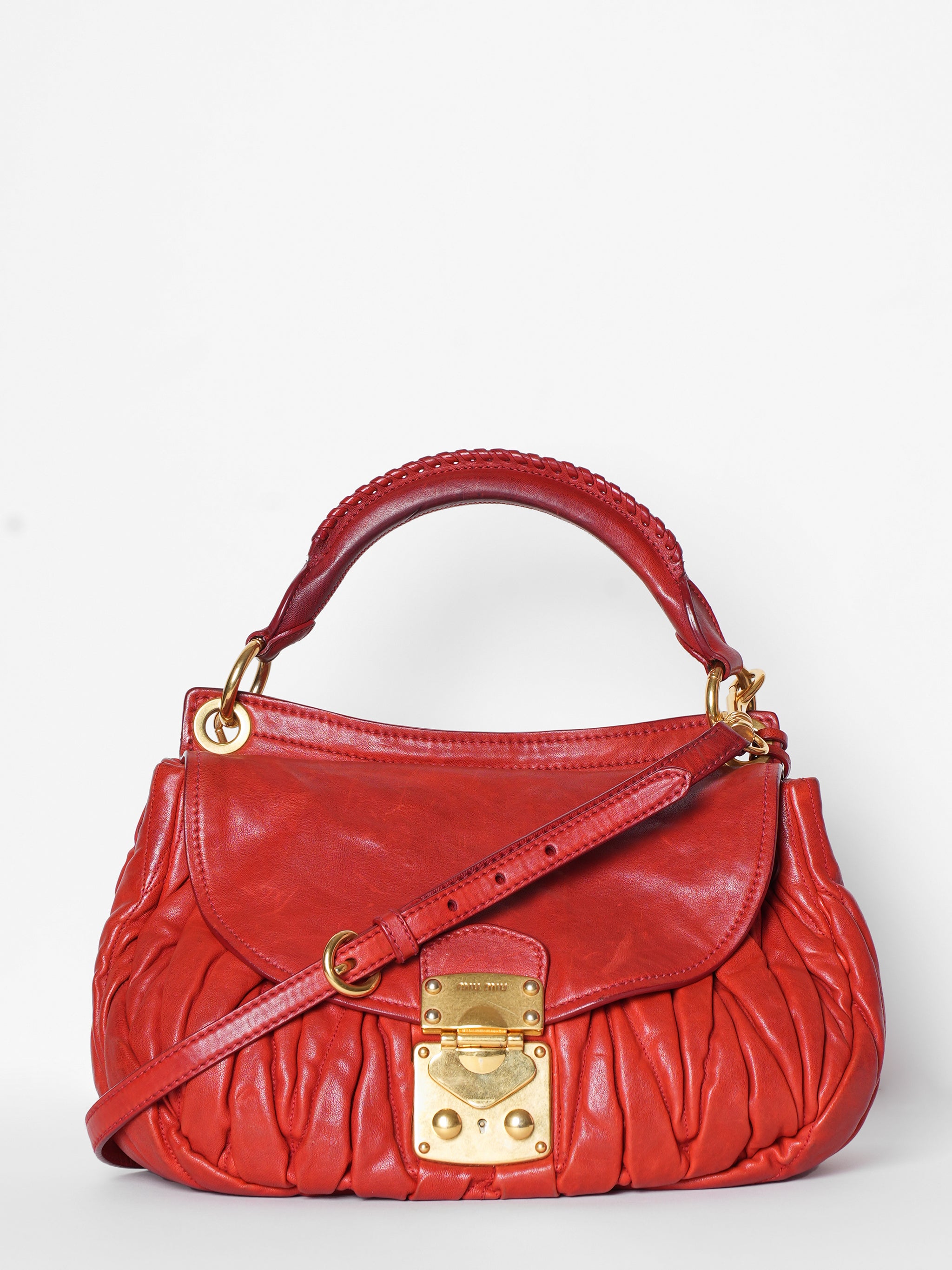 Miu Miu Red Handbag