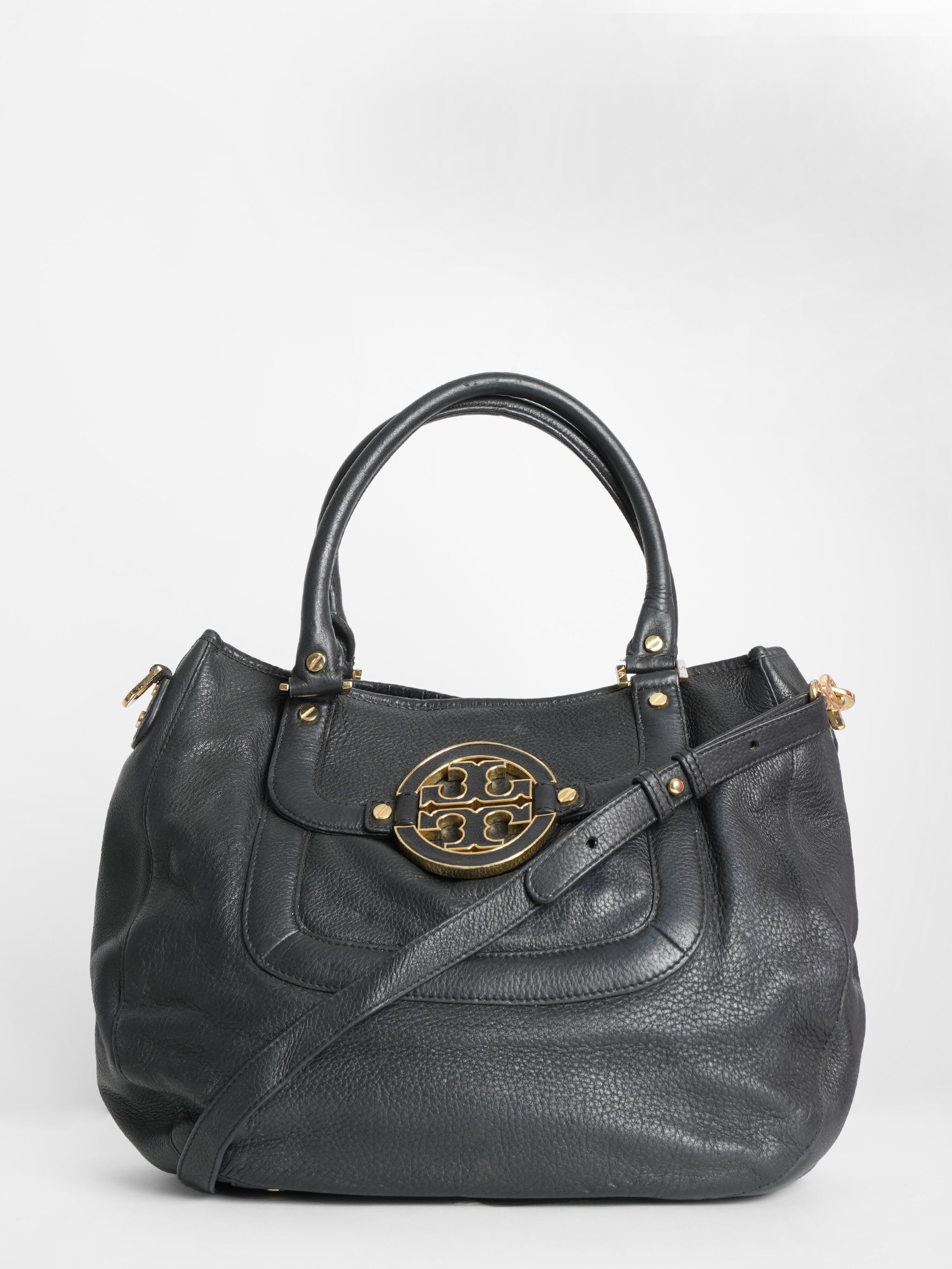 Tory Burch Grained Leather Amanda Tote