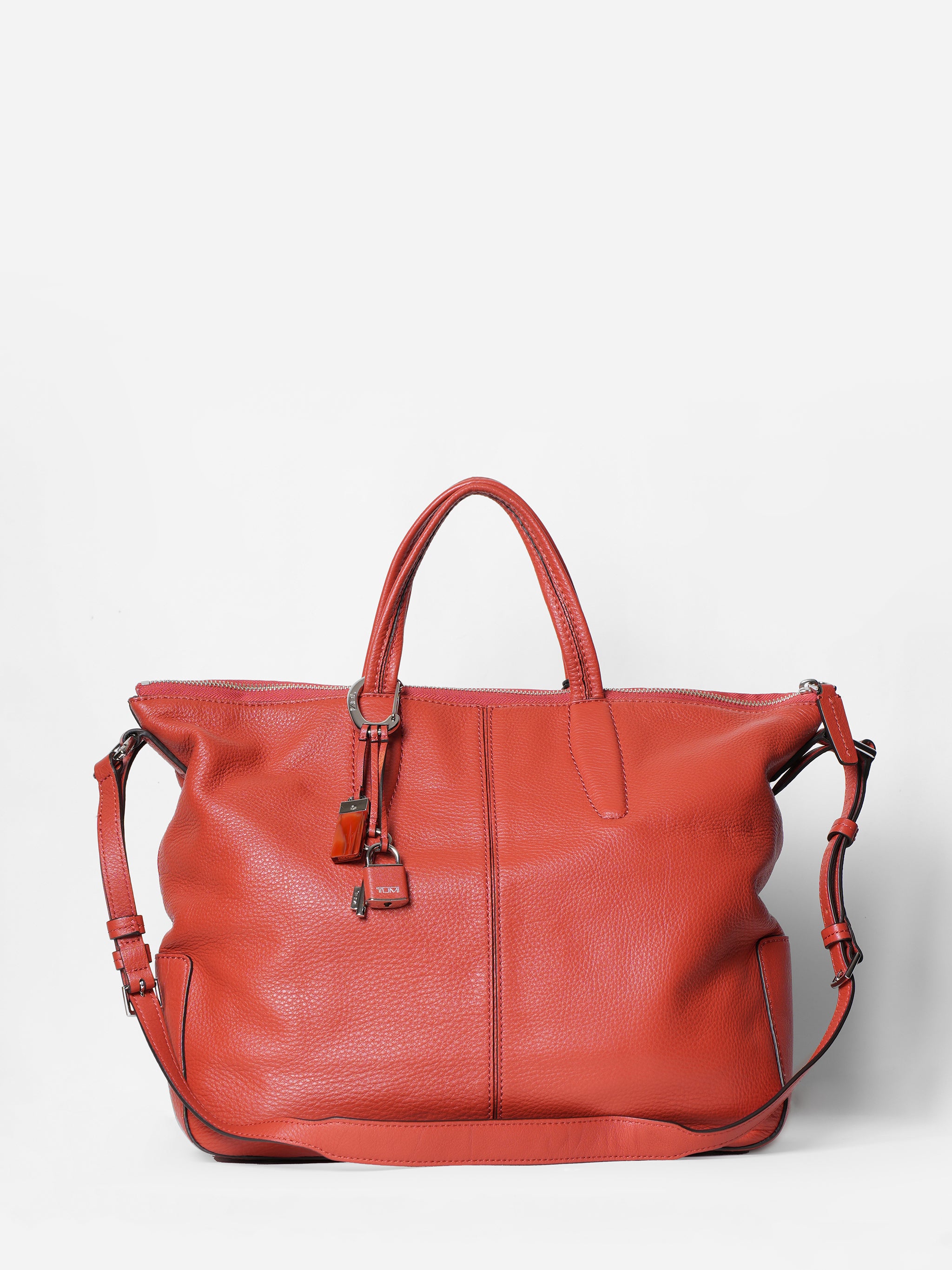 *New* Tumi Carli Convertible Leather Satchel