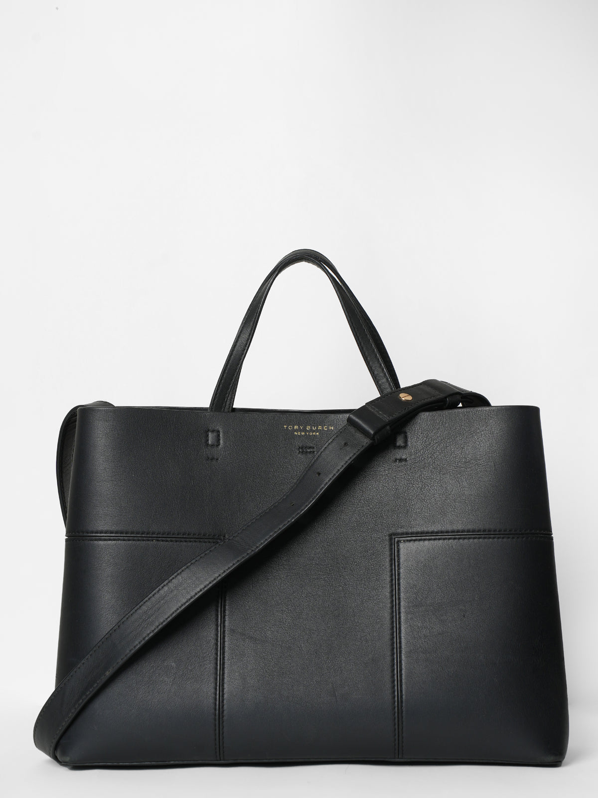 Tory Burch Black Leather Bag