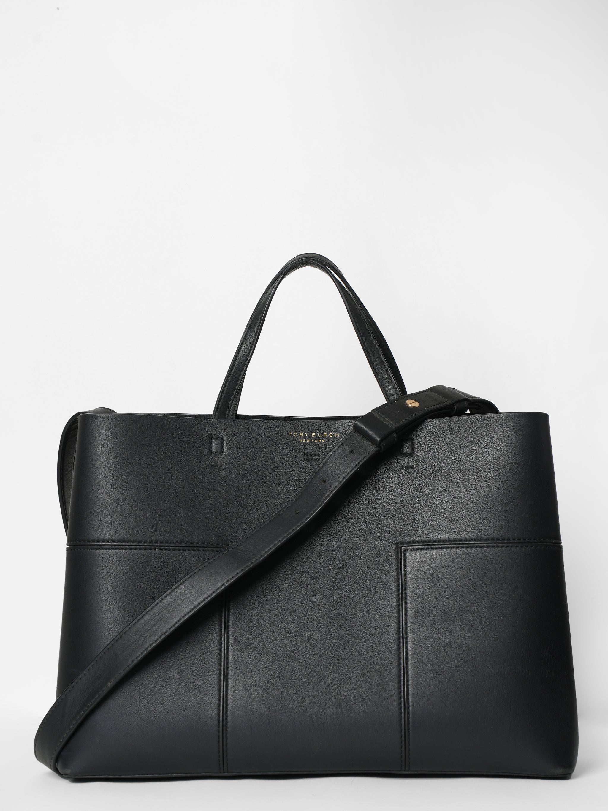 Tory Burch Black Leather Bag