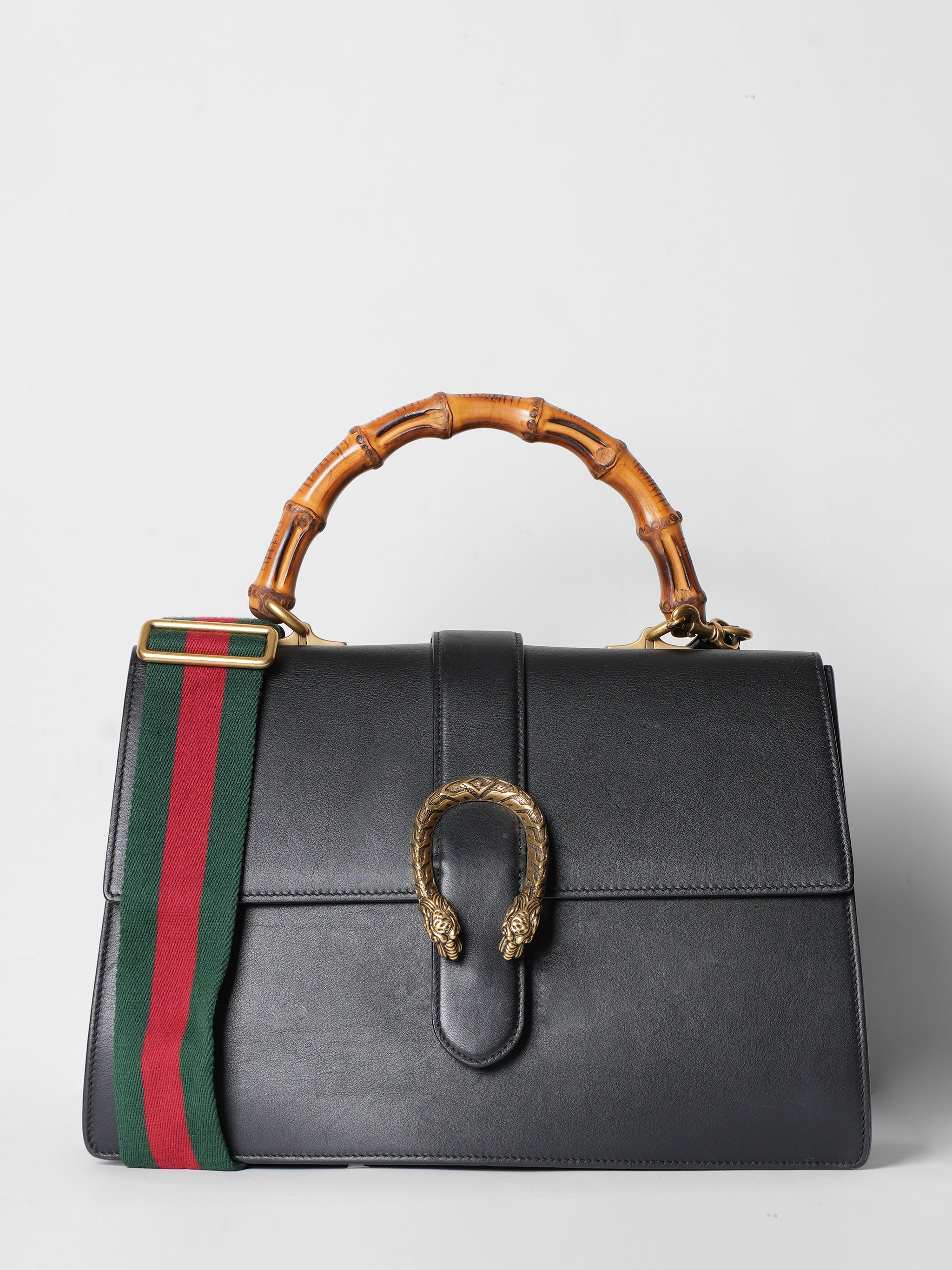 Gucci Large Bamboo Top Handle Bag